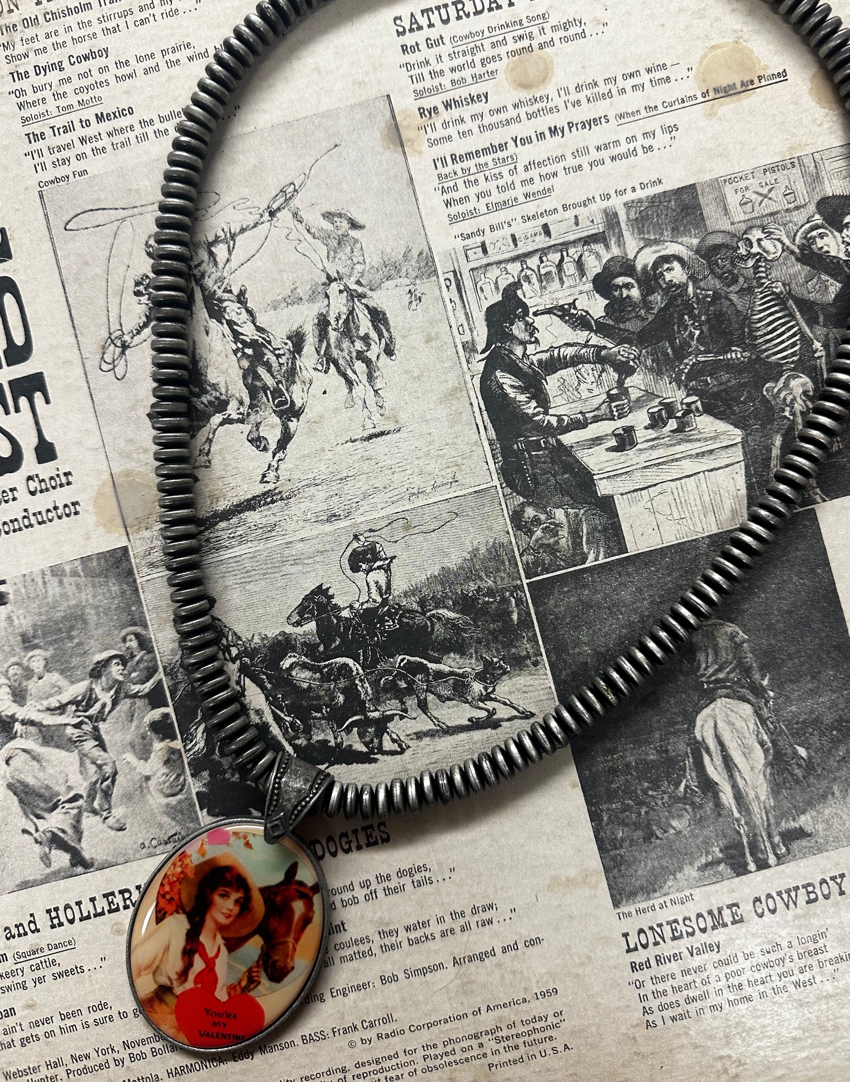 The Cowgirl Valentine Necklace