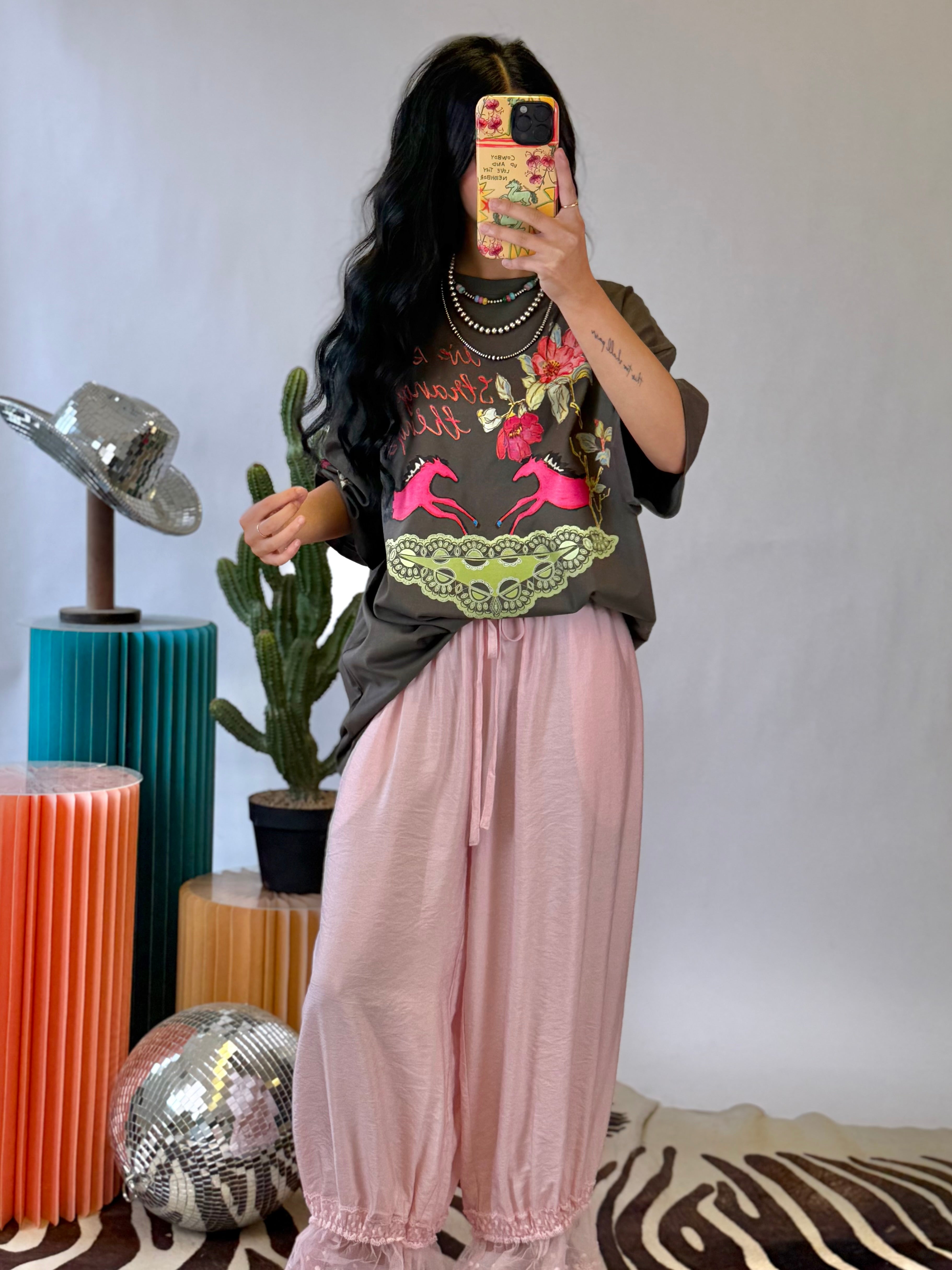 The Sweet Peony Bloomer Pants