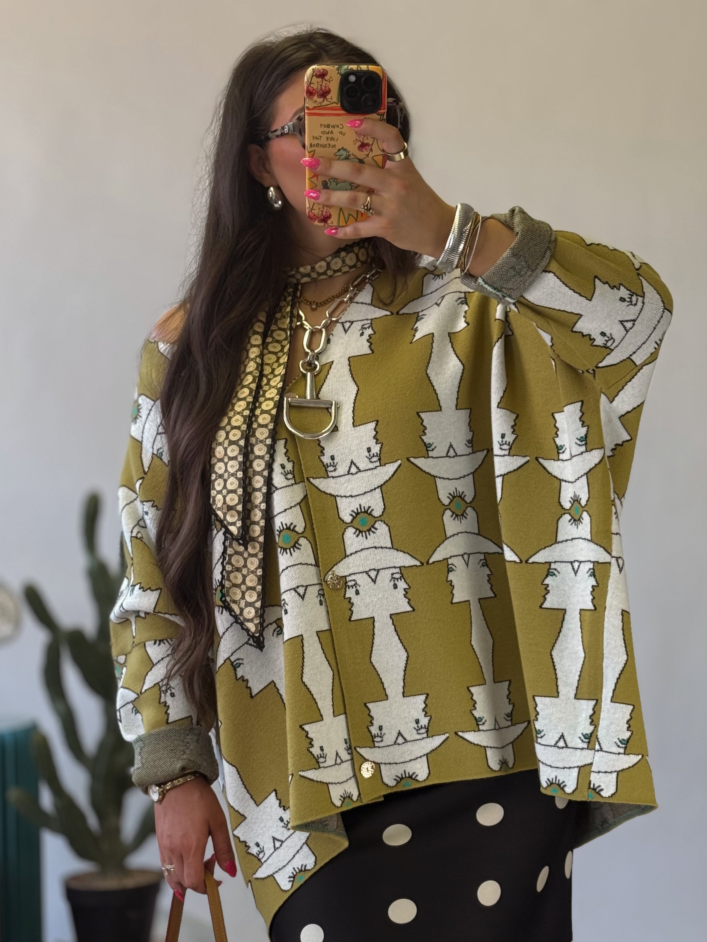 The Mod Maud Boyfriend Cardigan