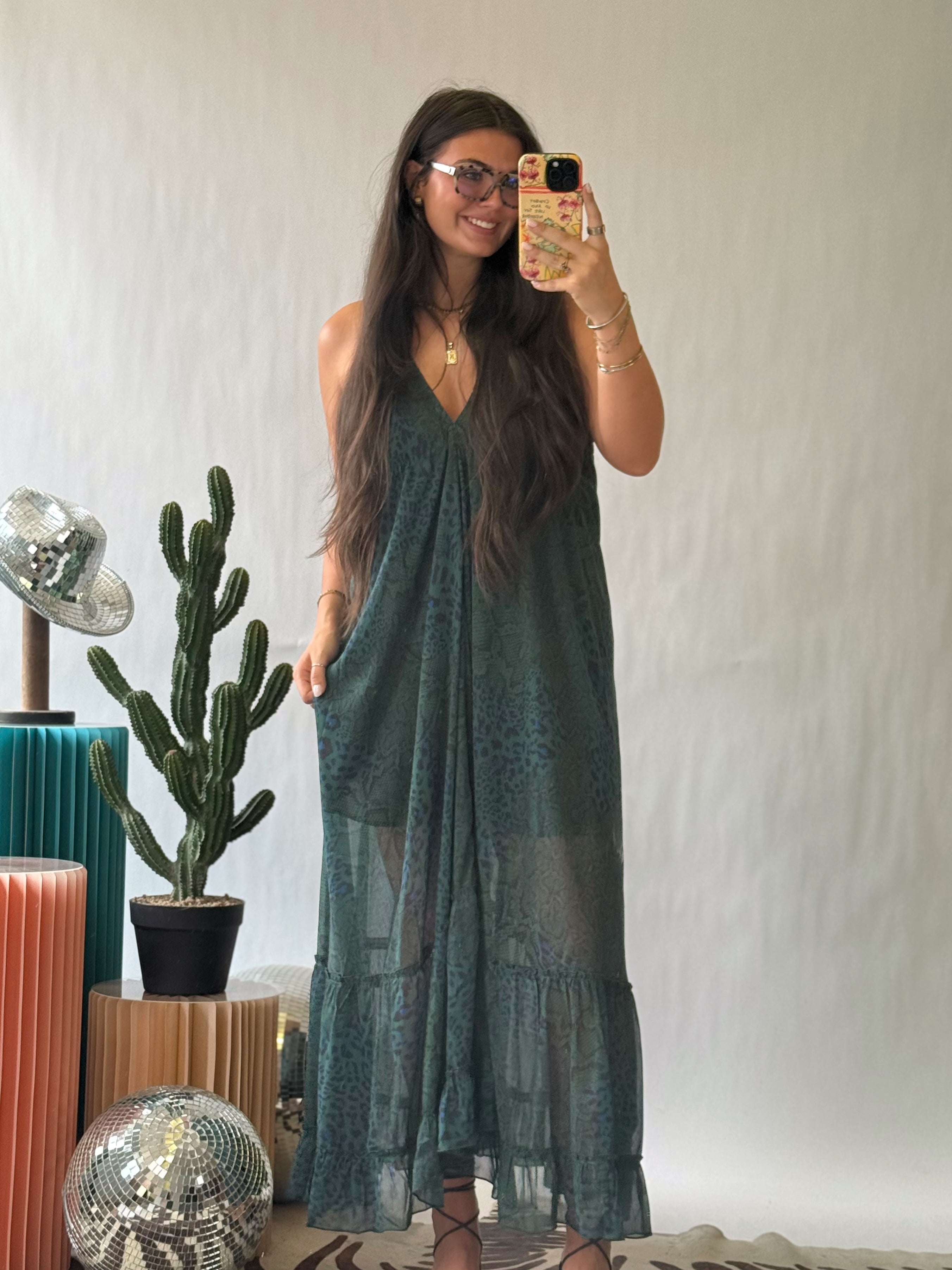 The Wildwood Halter Maxi Dress