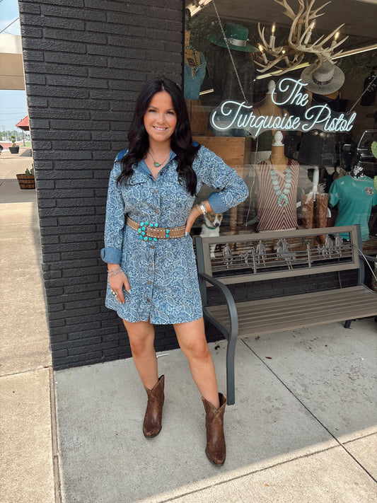 The Cowgirl Blues Dress