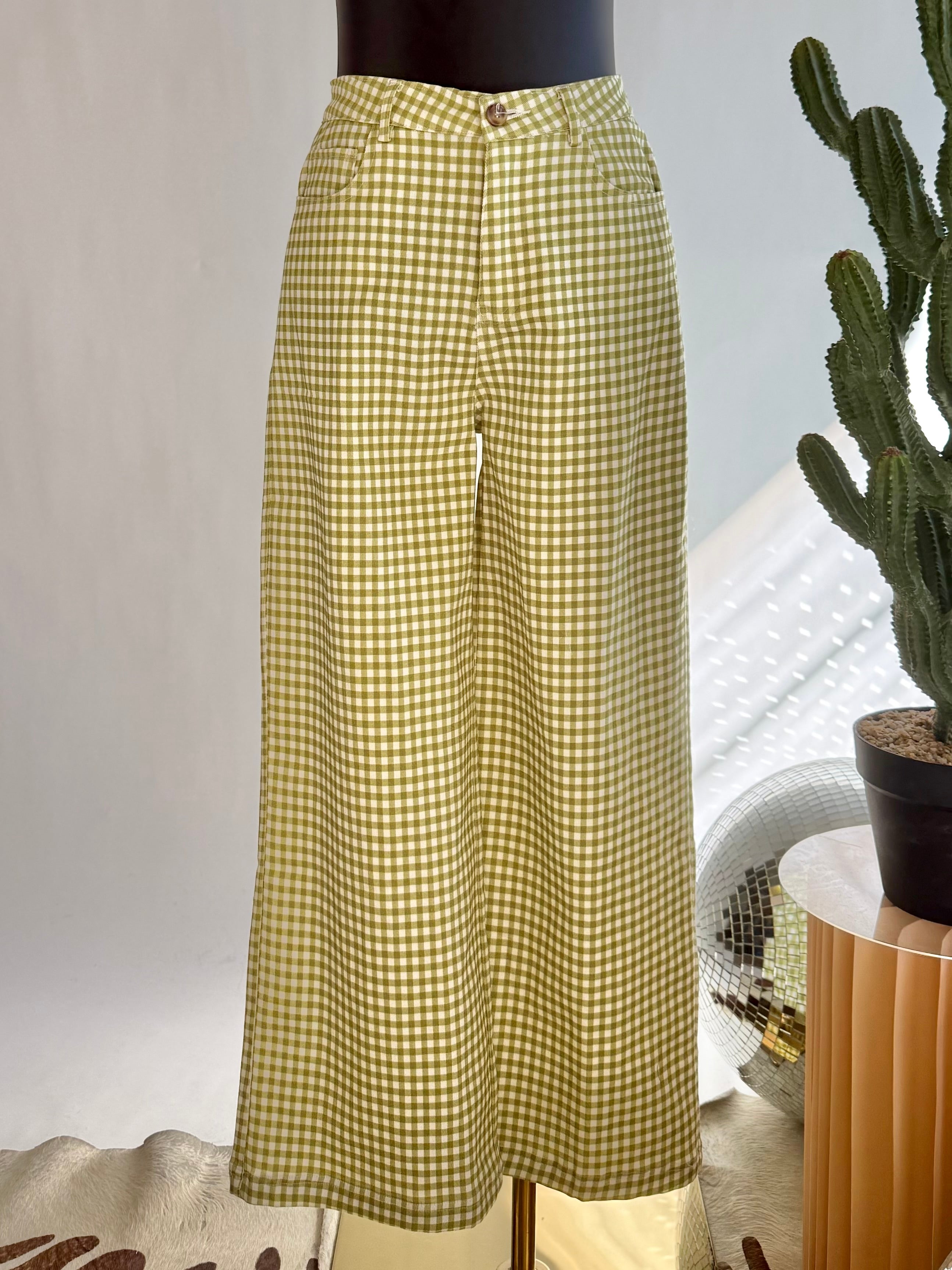 The Gingham & Gone Pants