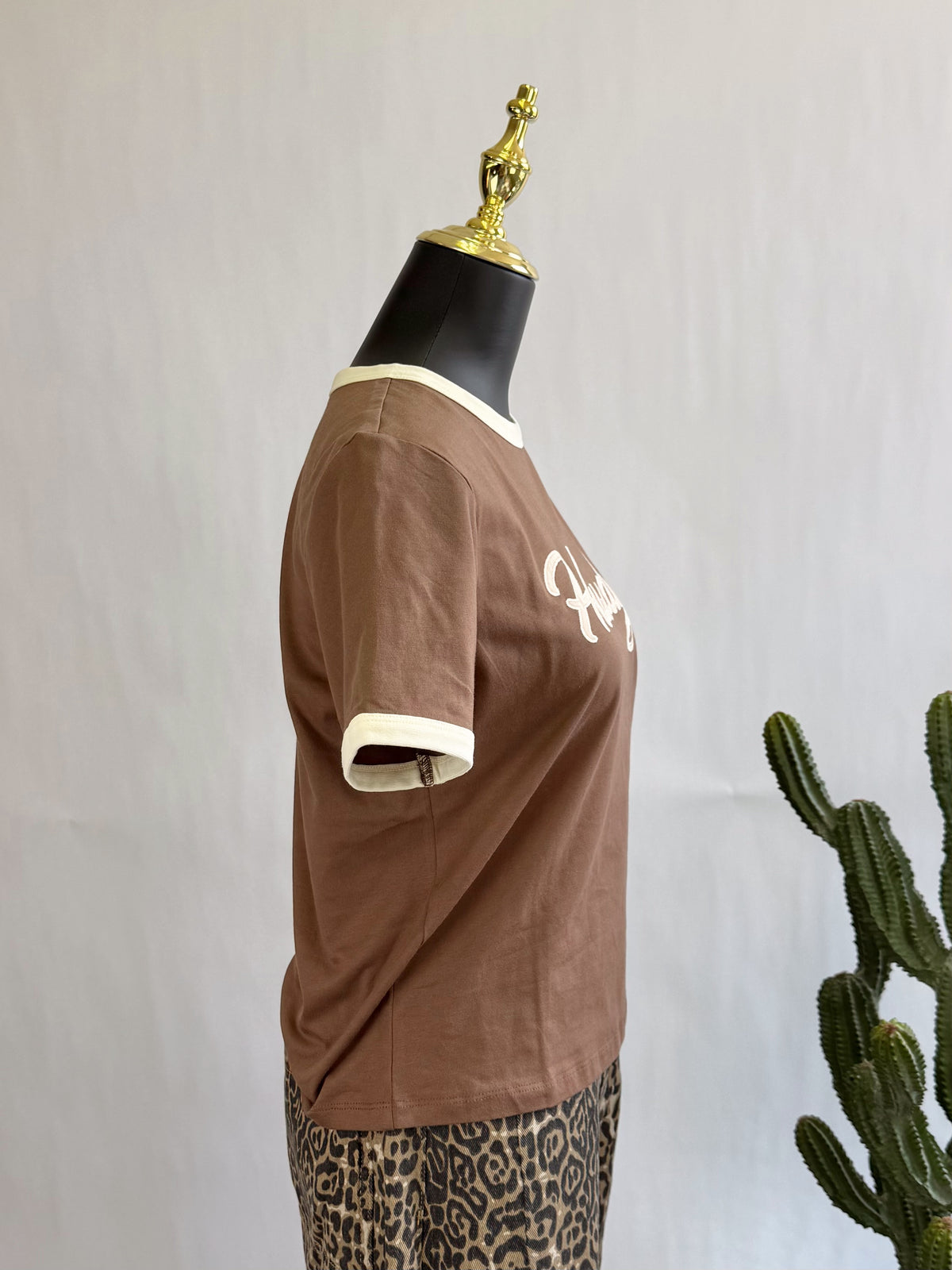 The Howdy Darling Ringer Tee