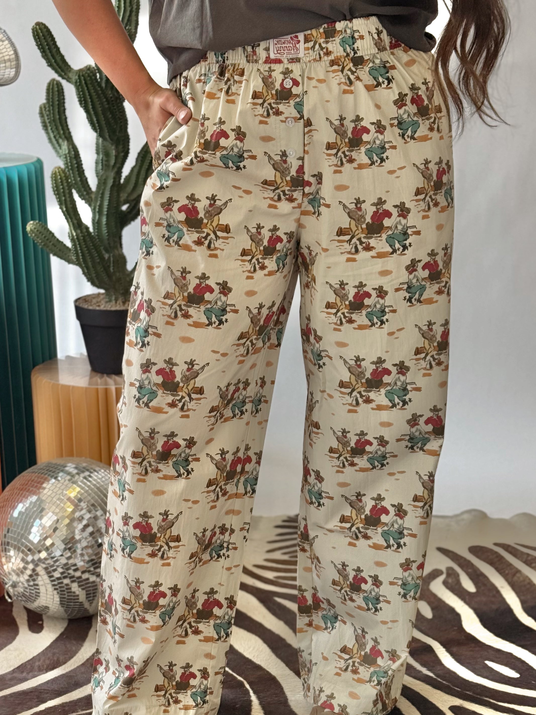The Wagon Wheel Boxer Pants