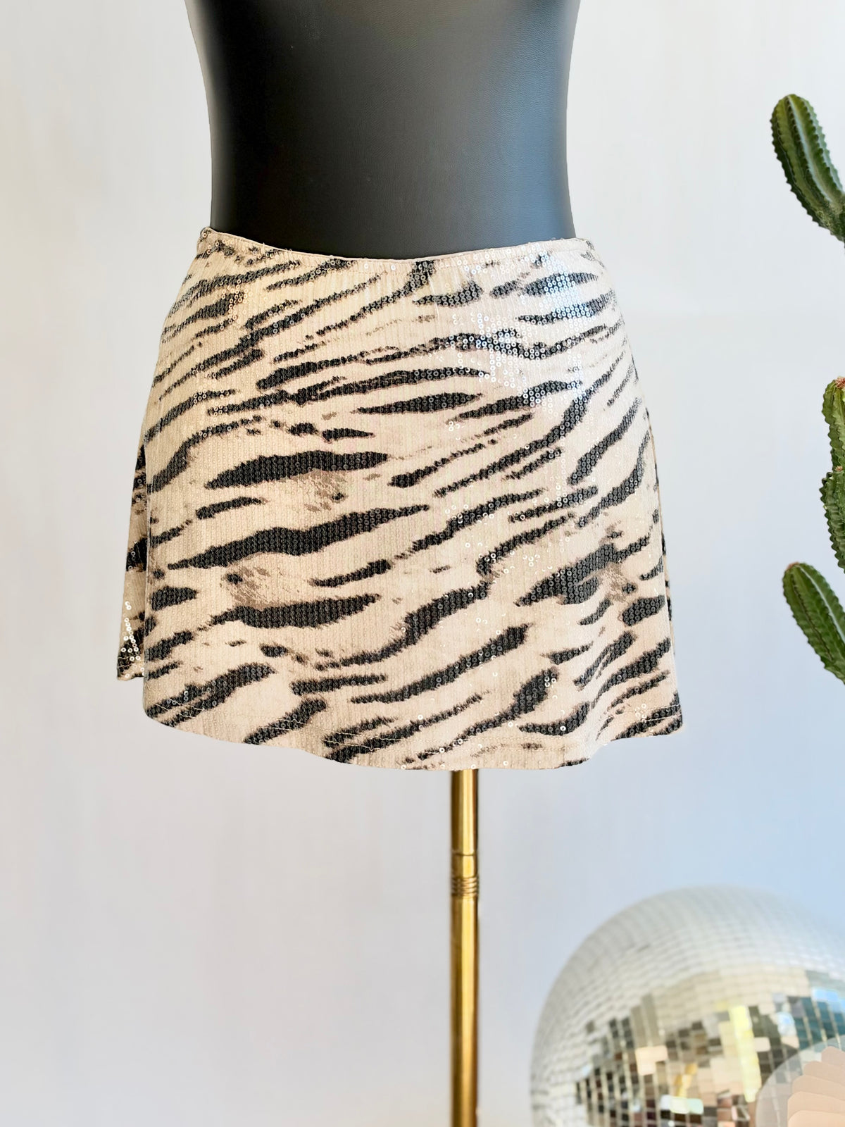 The Rhinestone Rodeo Mini Skirt
