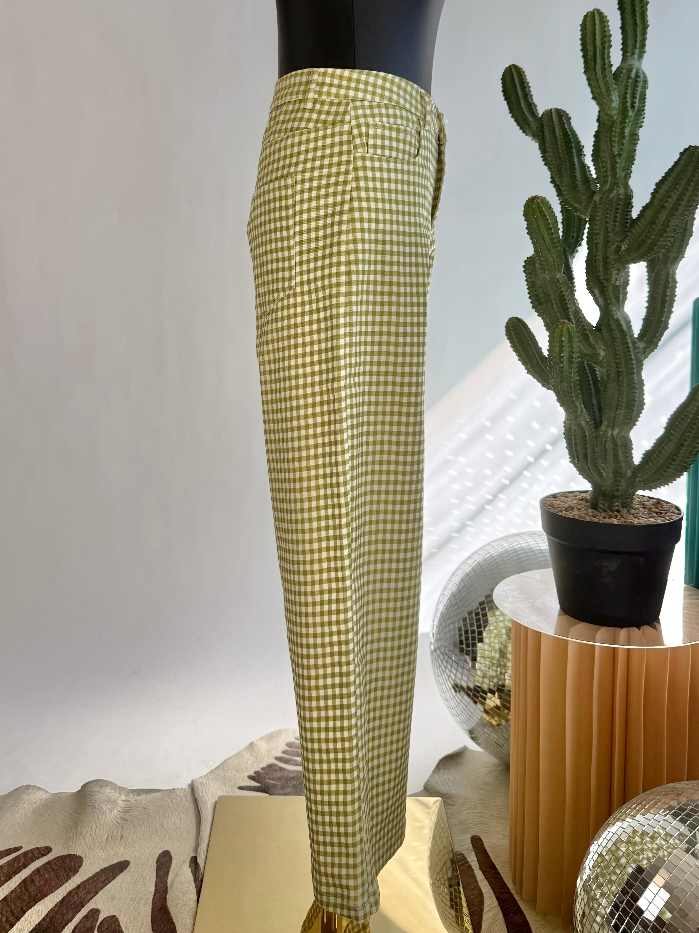 The Gingham & Gone Pants
