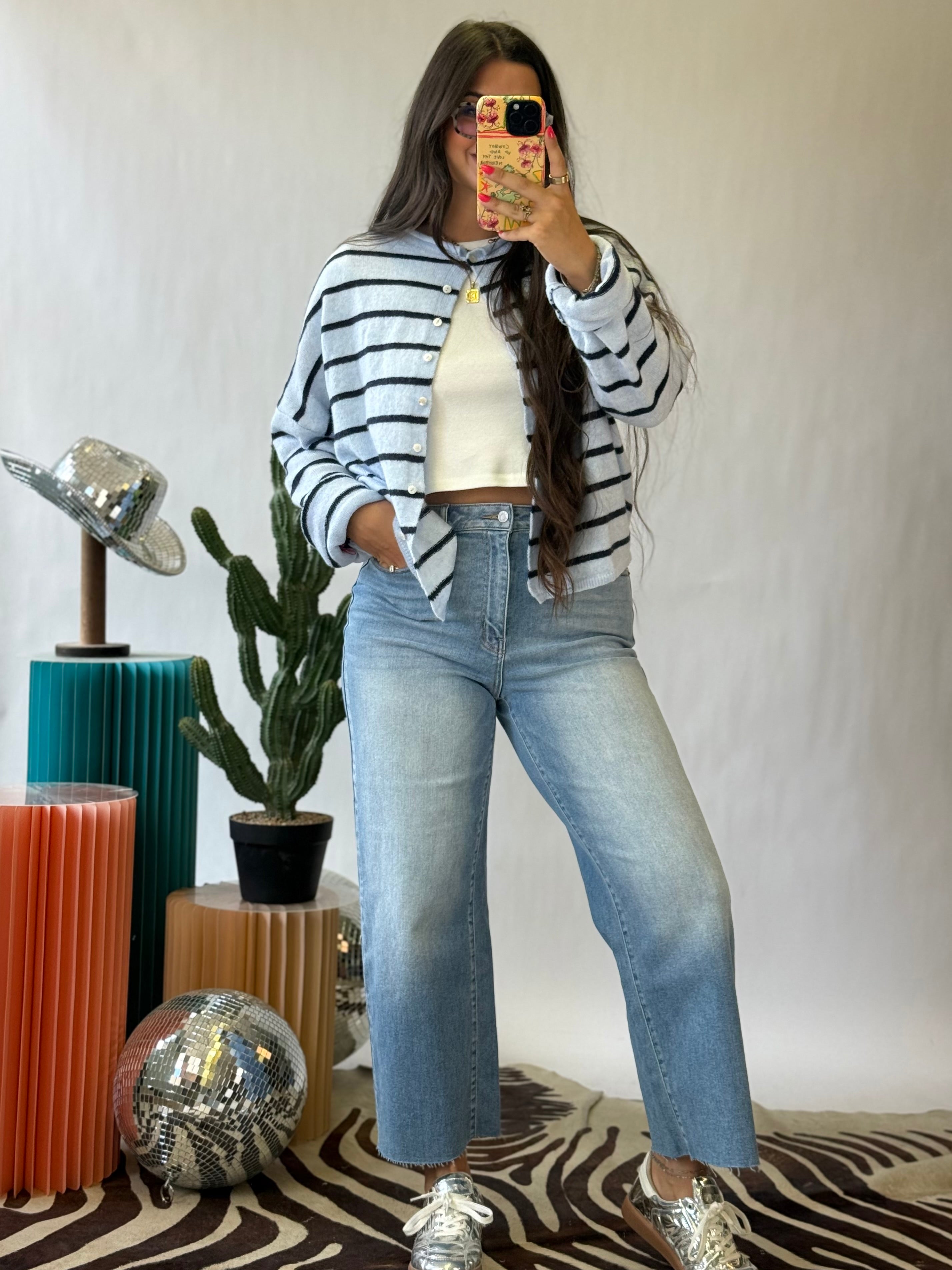 The Sailor Stripe Cardigan