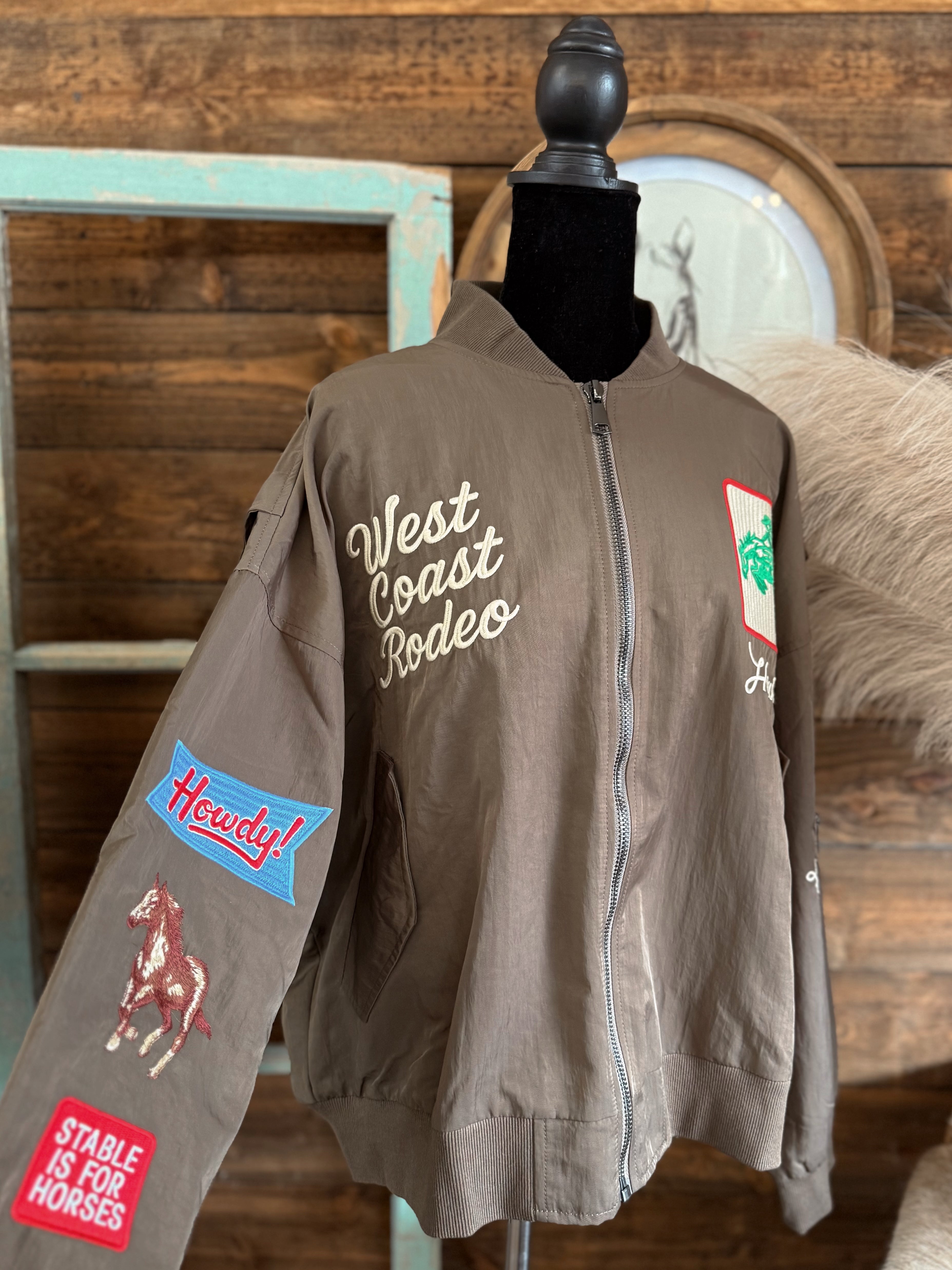 The West Coast Rodeo Bomber Jacket