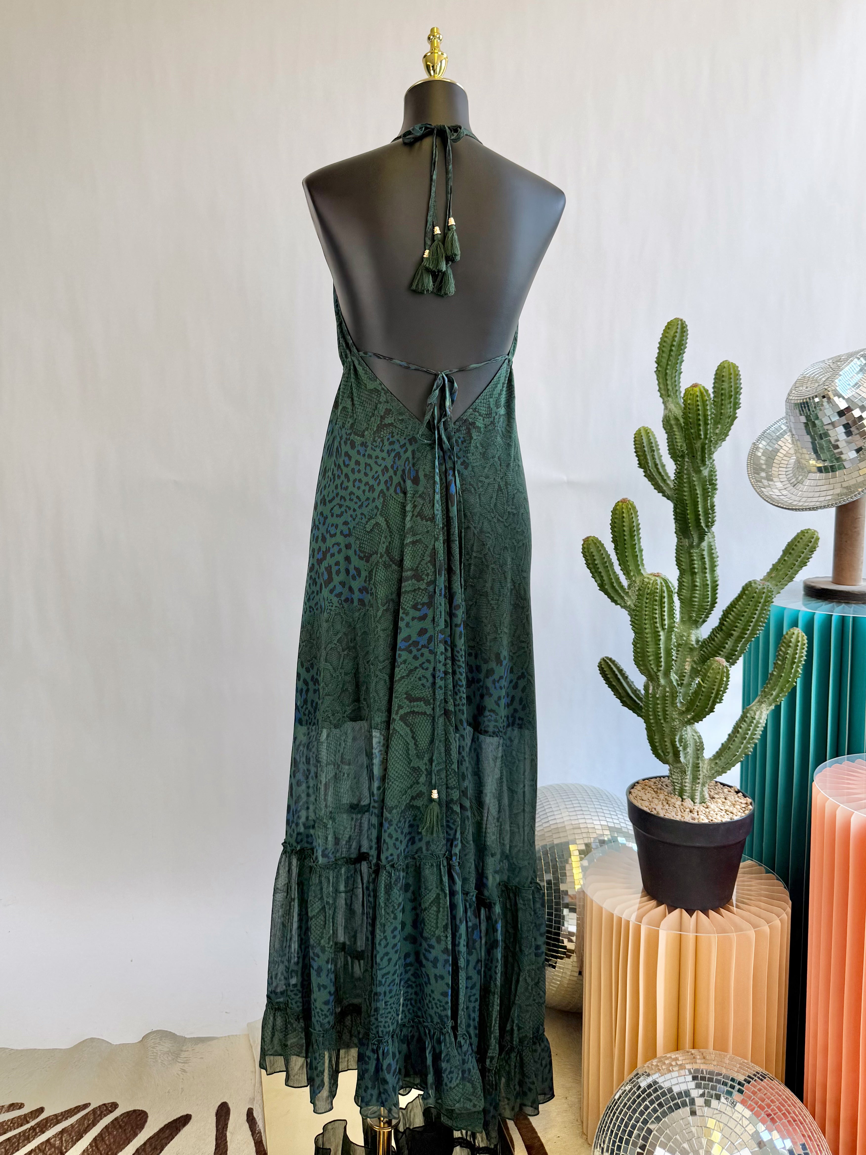 The Wildwood Halter Maxi Dress