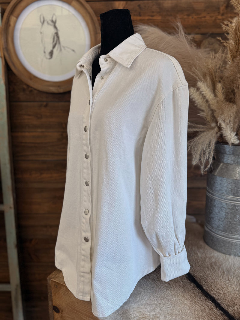 The Iris Button Down Top