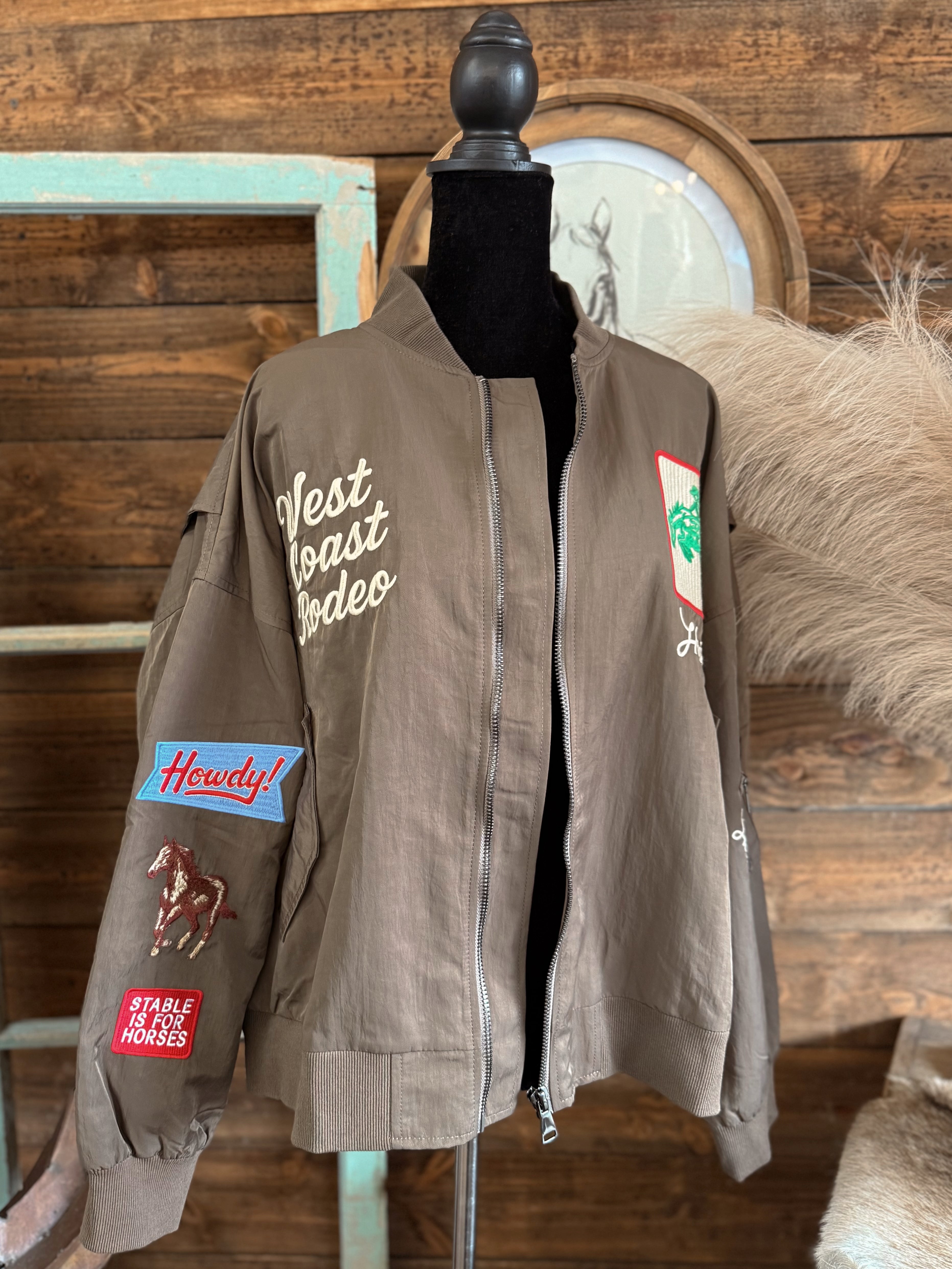 The West Coast Rodeo Bomber Jacket