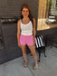 The Geo High Waisted Shorts