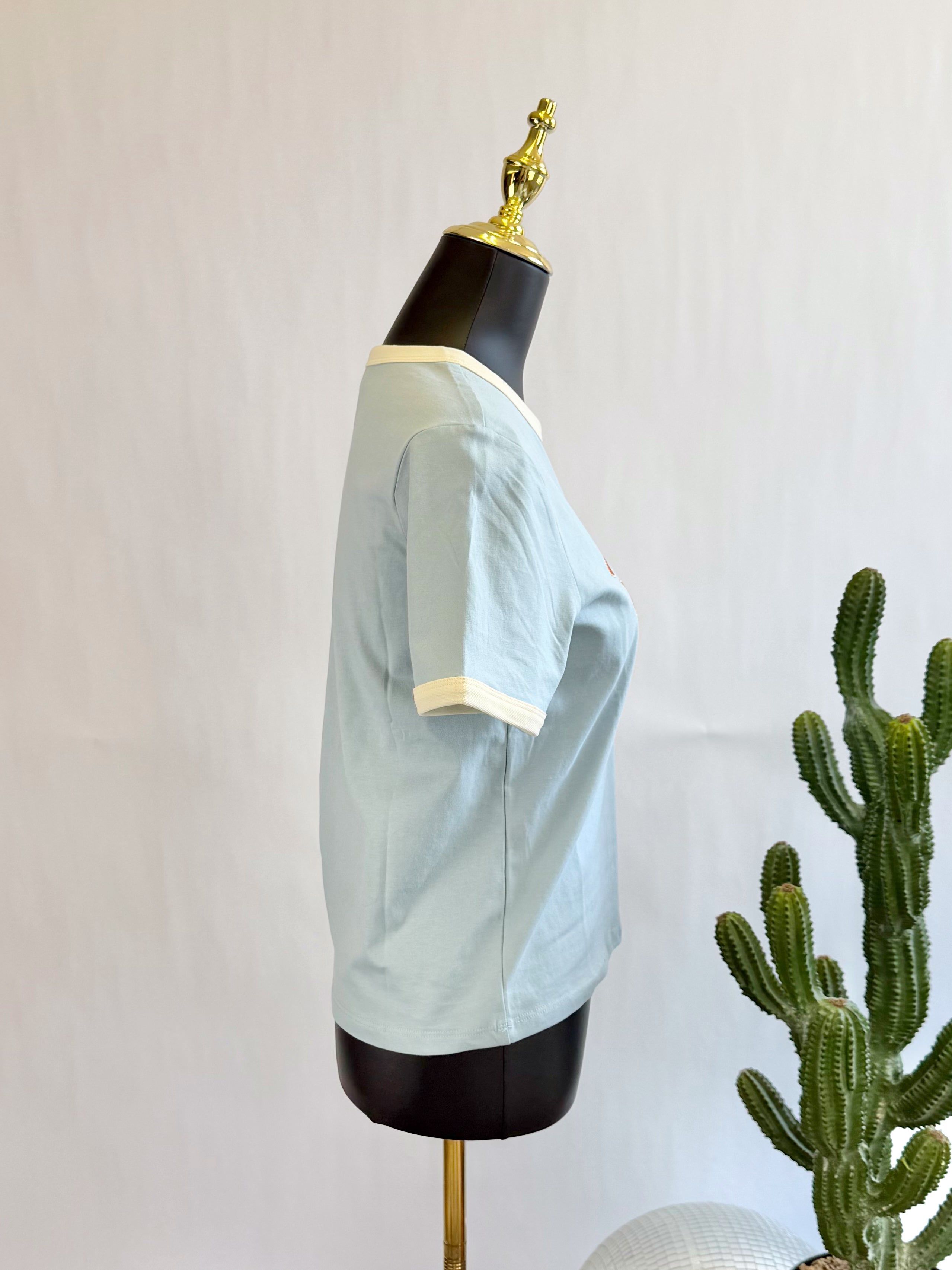 The Howdy Darling Ringer Tee