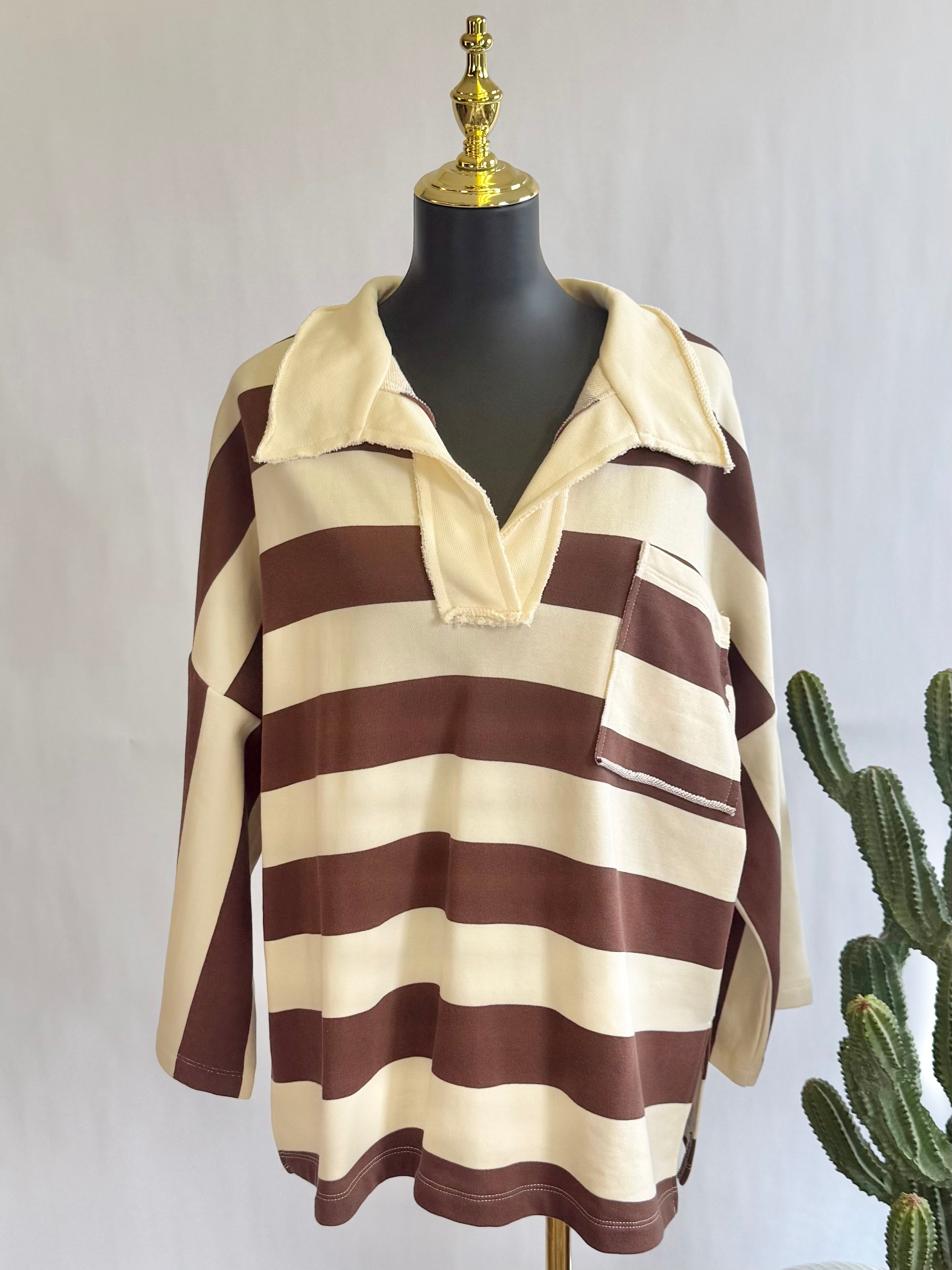 The Varsity Stripe Polo