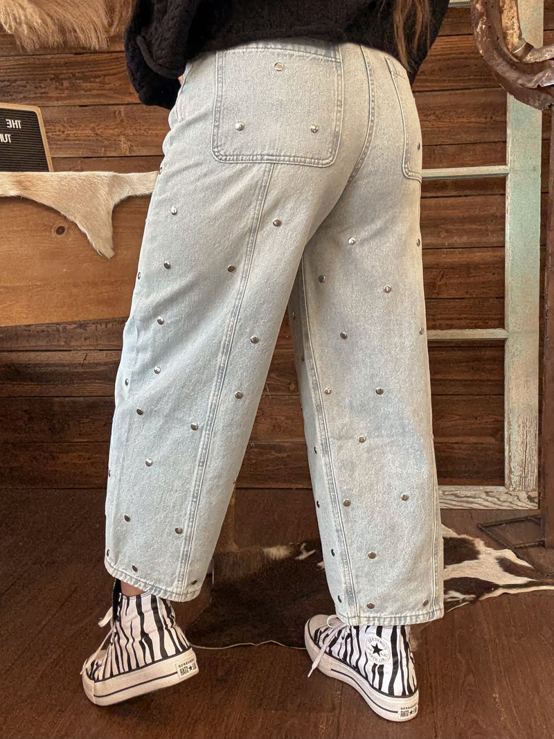 The Adeline Barrel Jeans