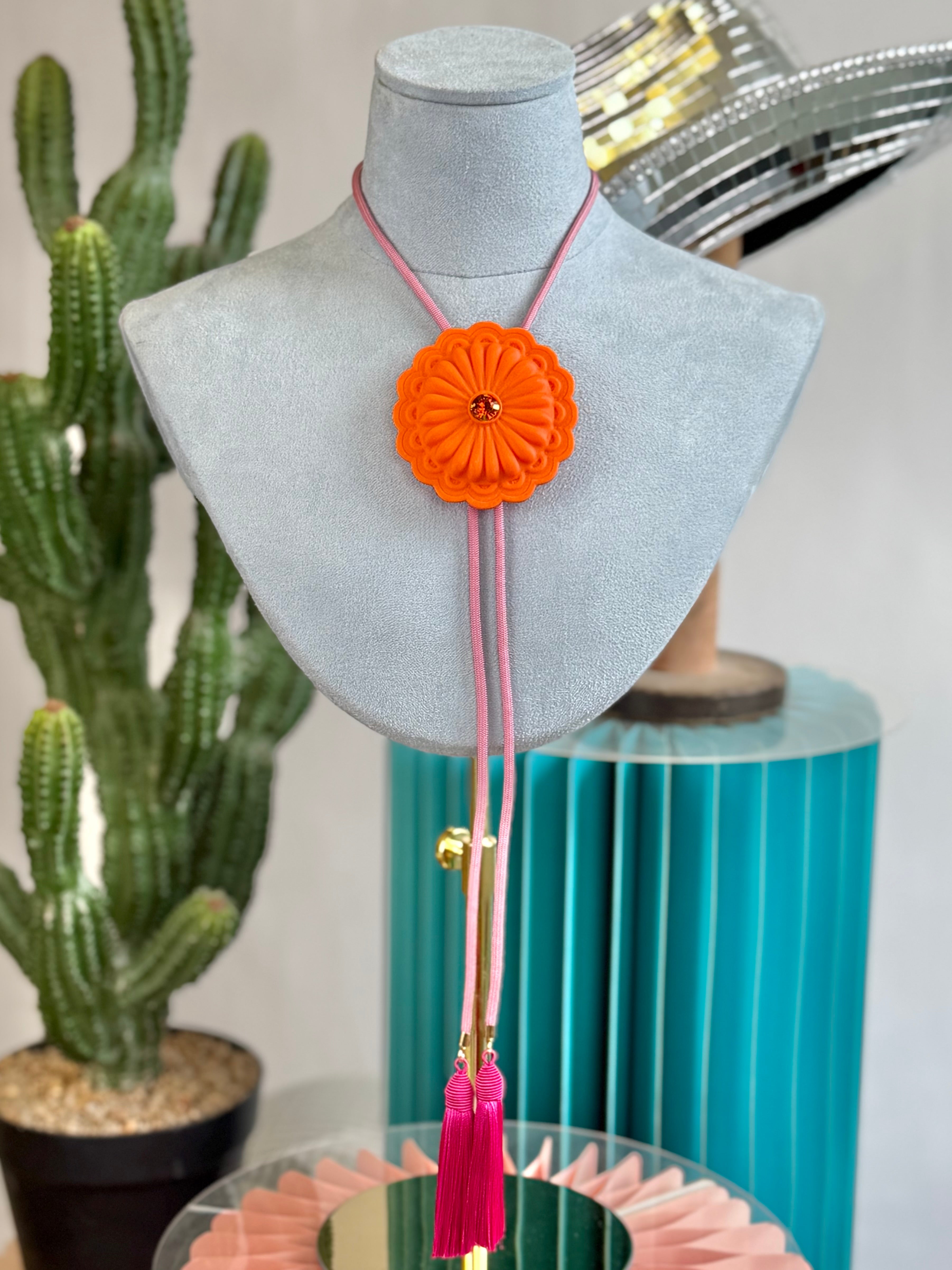 The Rodeo Rosette Bolo