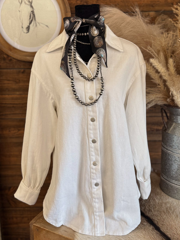The Iris Button Down Top