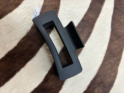 The Matte Rectangle Claw Clips