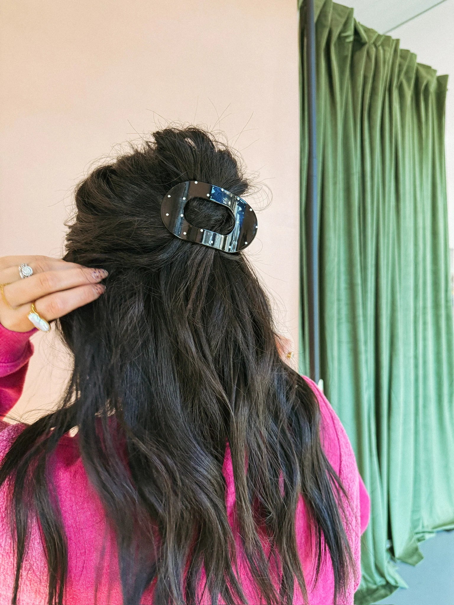 The Polka Dot Hair Clip