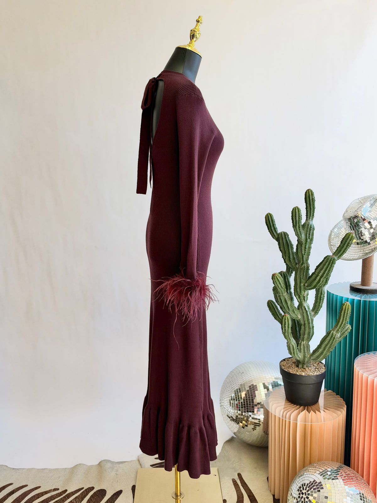 The Crimson Rodeo Maxi Dress