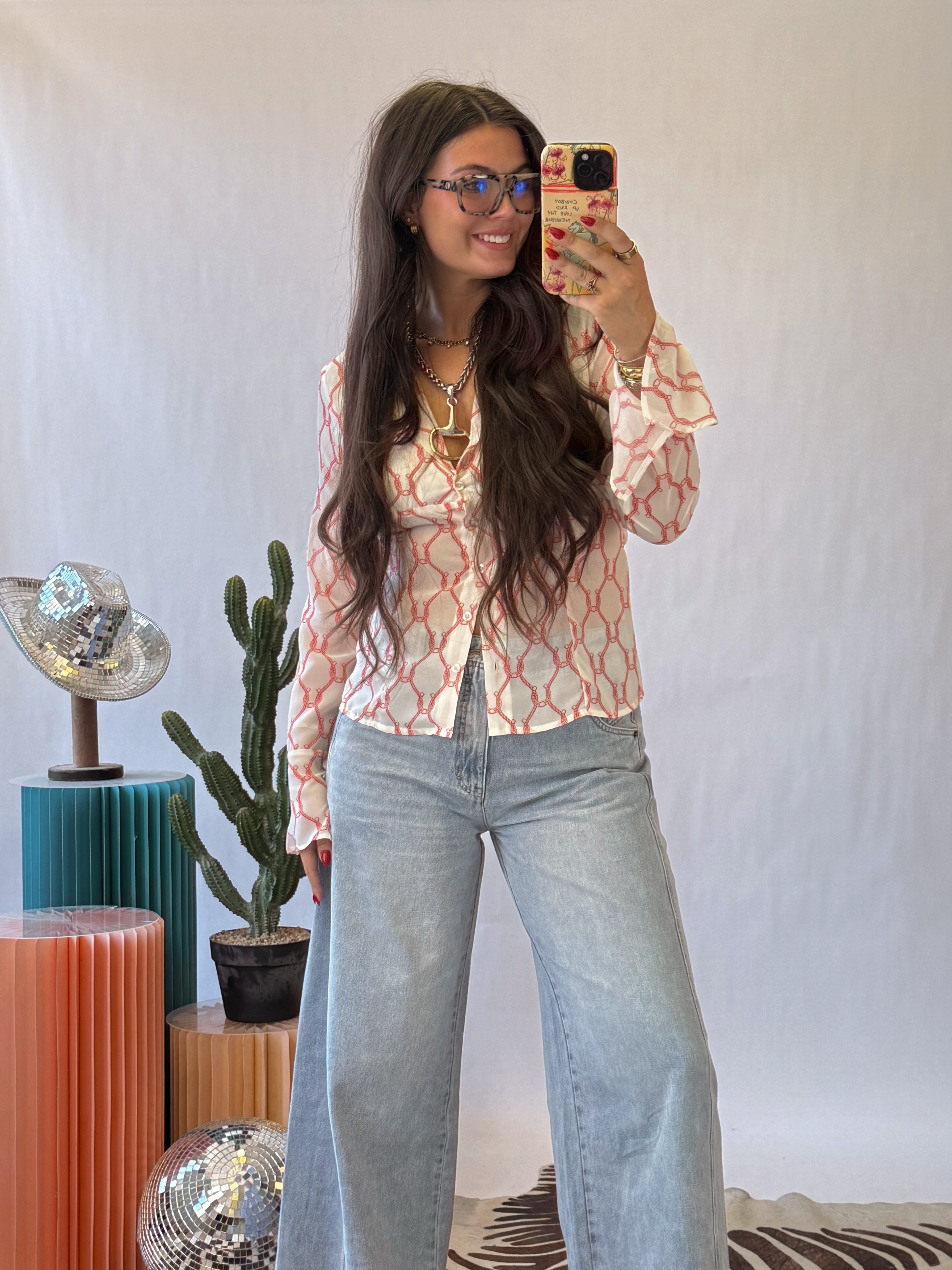 The Horseshoe Blouse