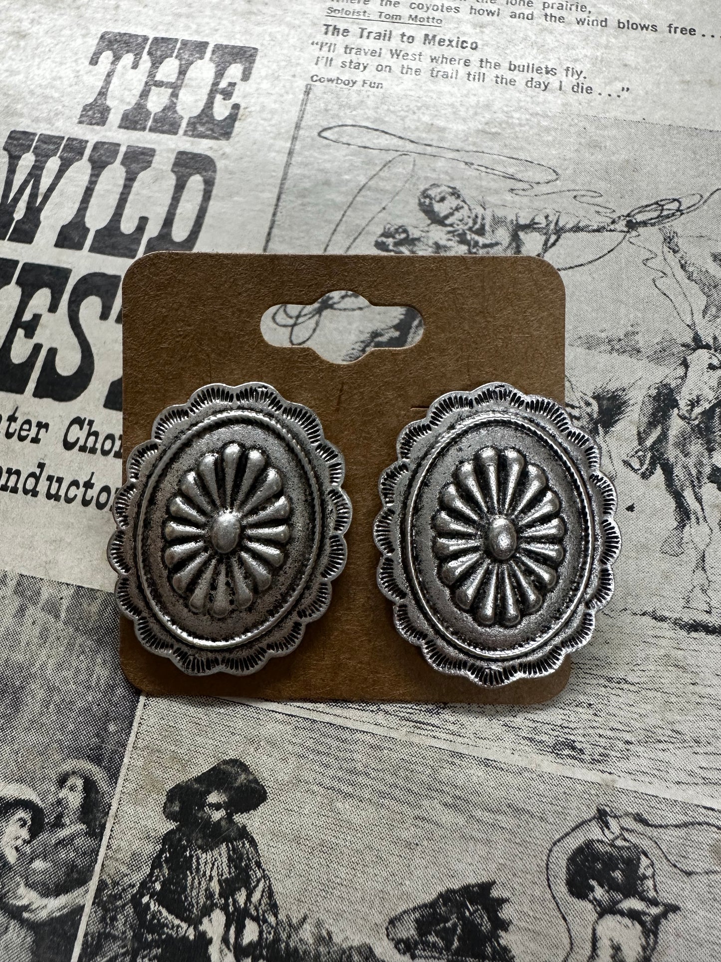 The Aimsey Concho Earrings