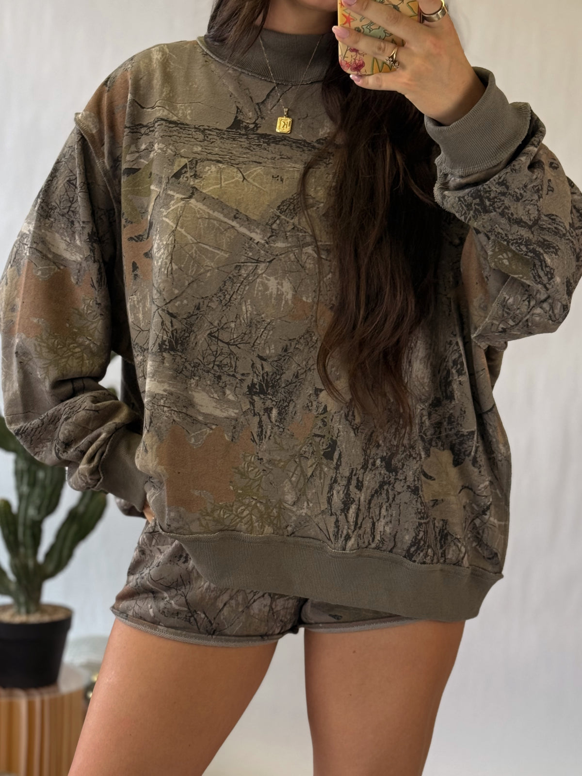 The Backwoods Realtree Lounge Shorts
