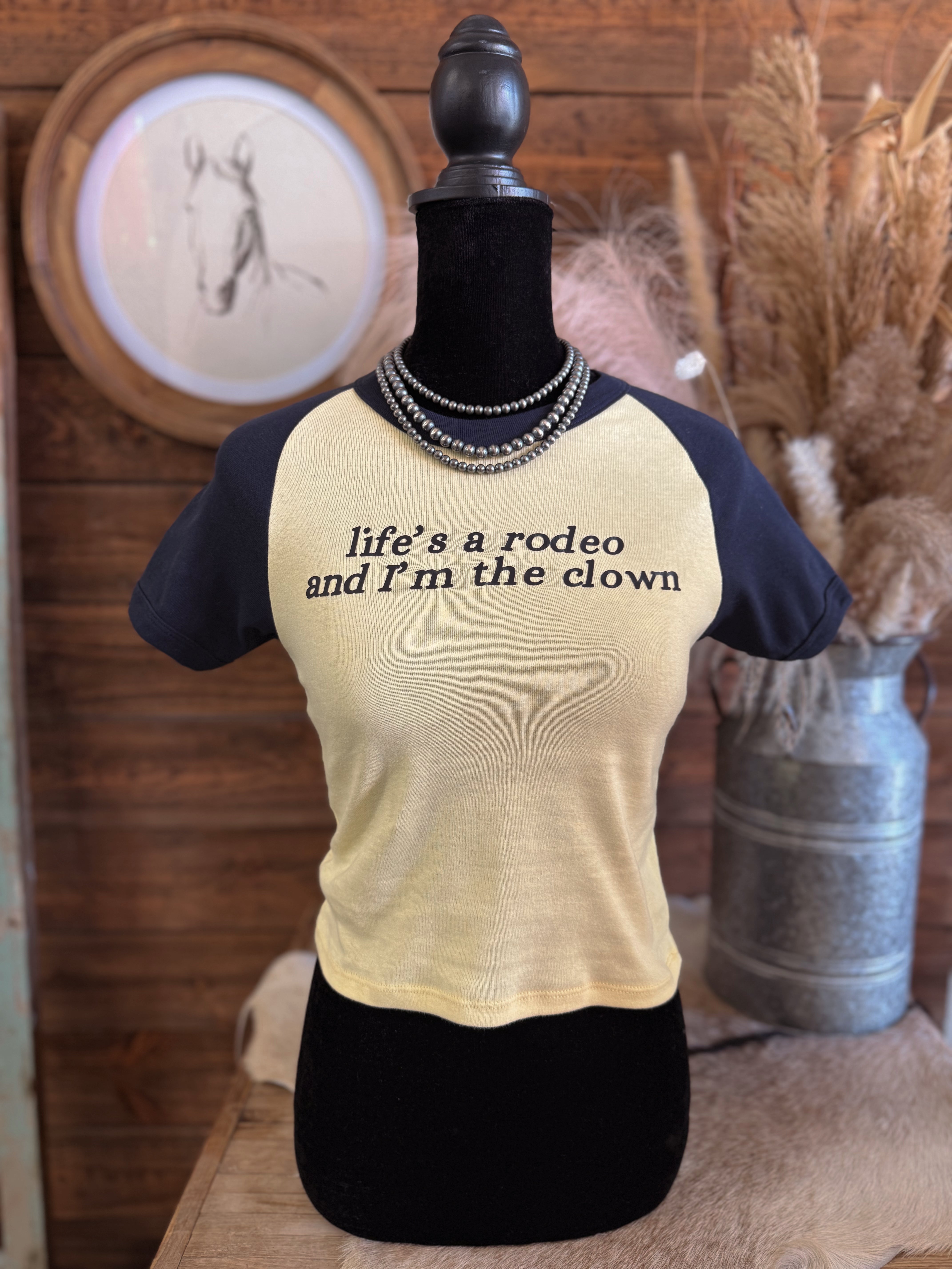 The Lifes A Rodeo Graphic Tee