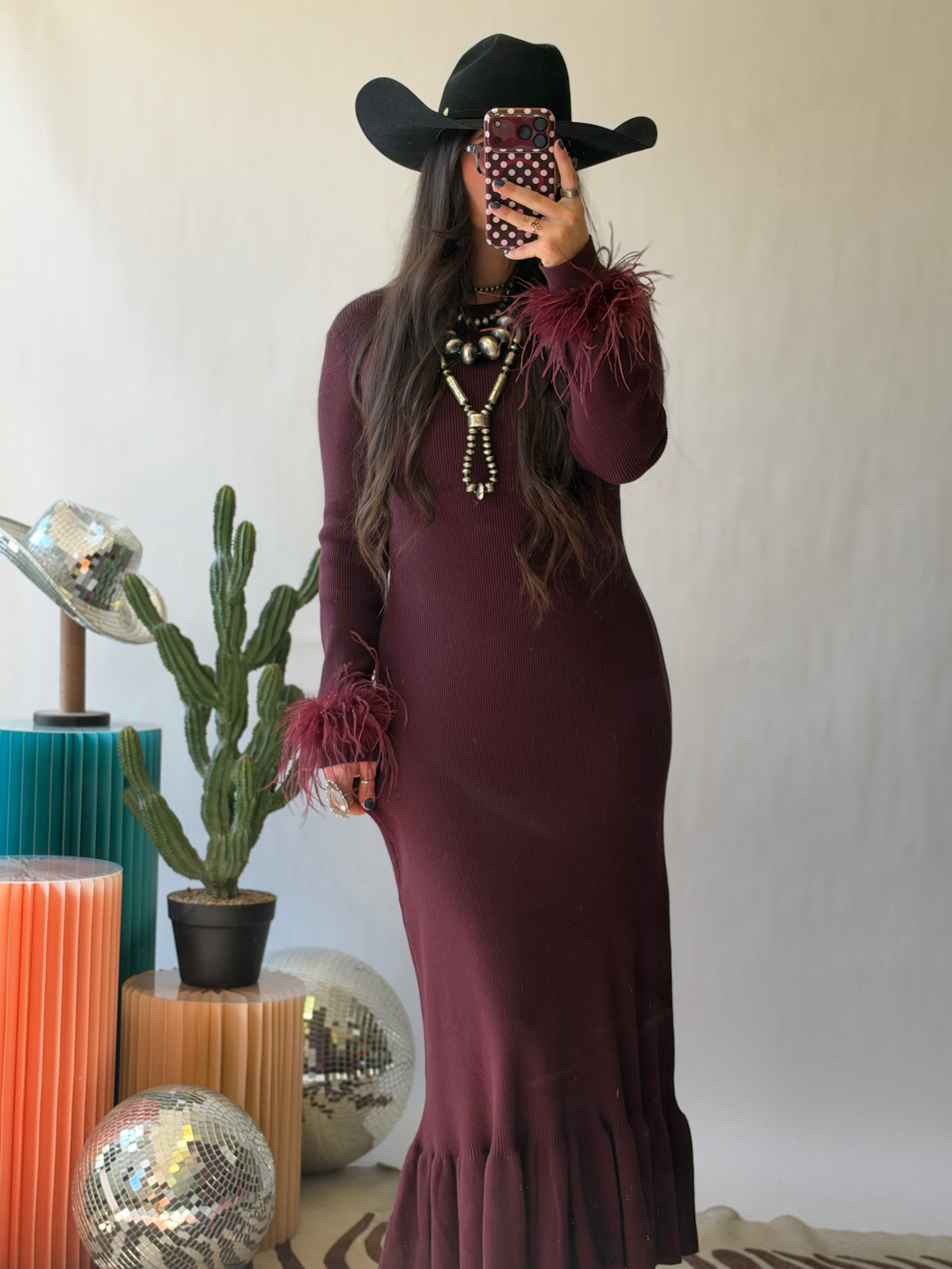 The Crimson Rodeo Maxi Dress