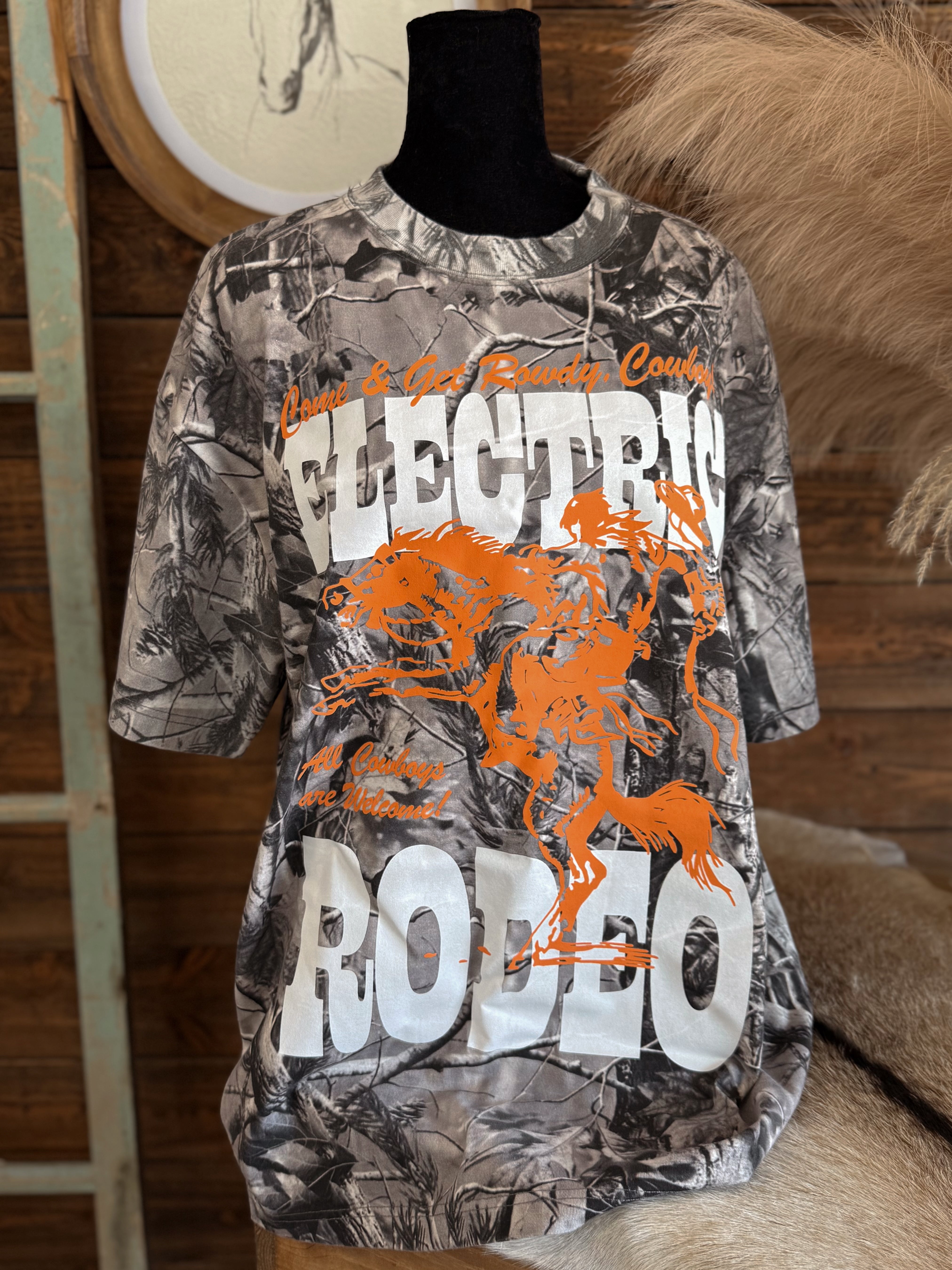 The Electric Rodeo Oversized Graphic Tee
