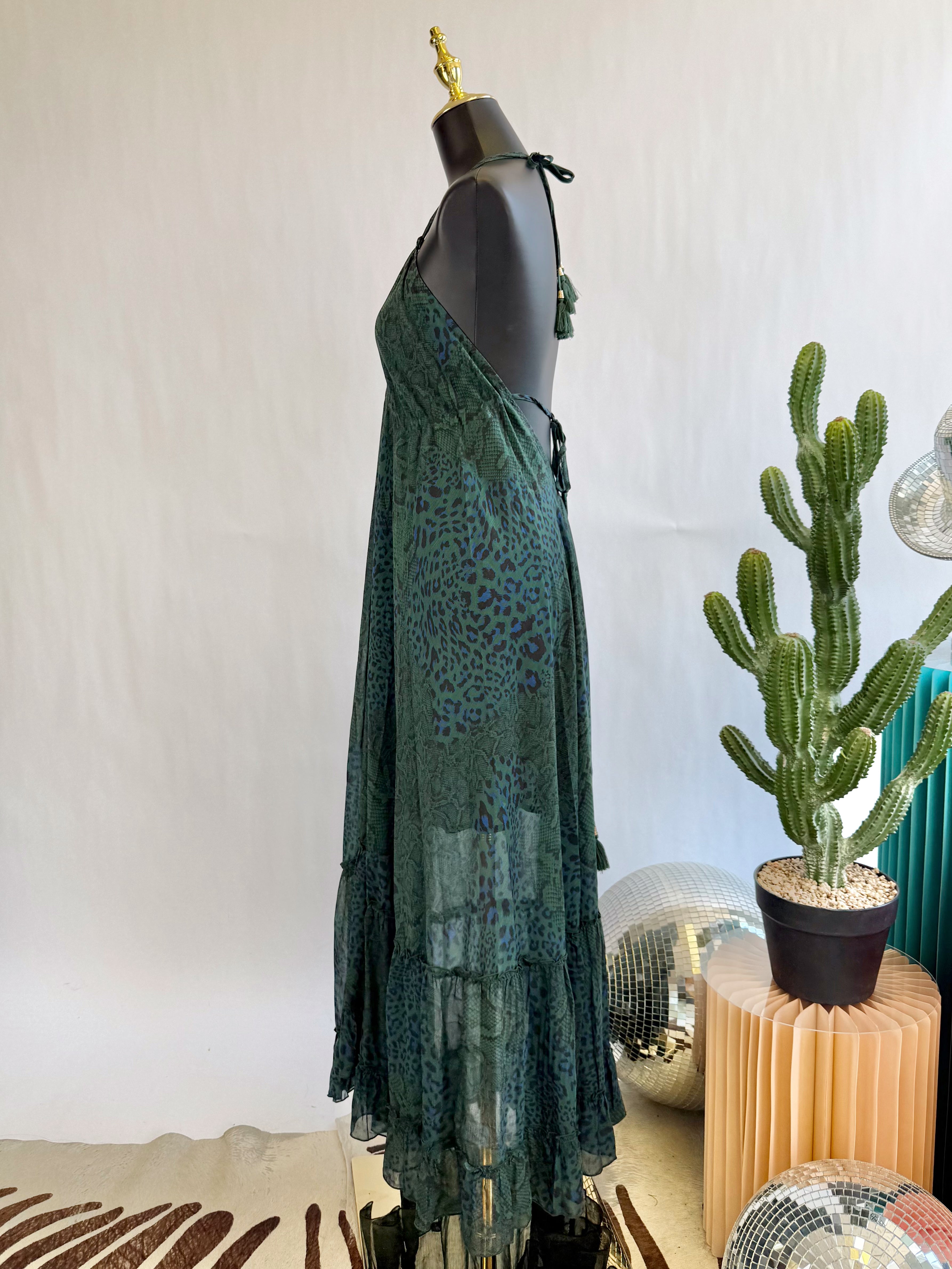 The Wildwood Halter Maxi Dress