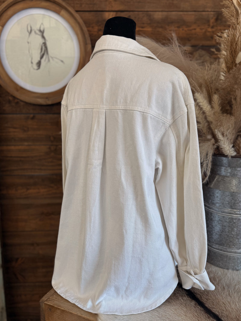 The Iris Button Down Top