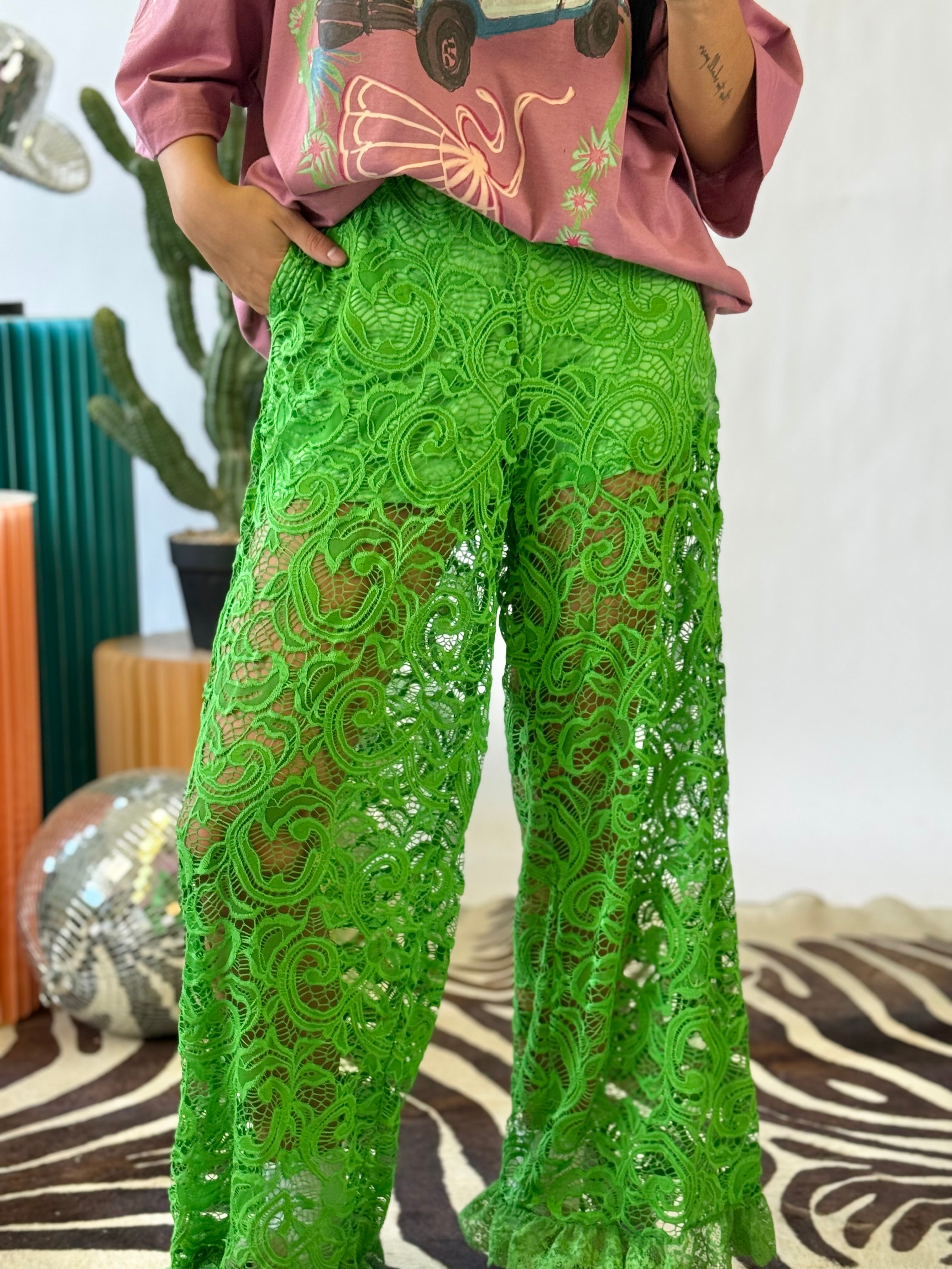 The Landon Lace Pants