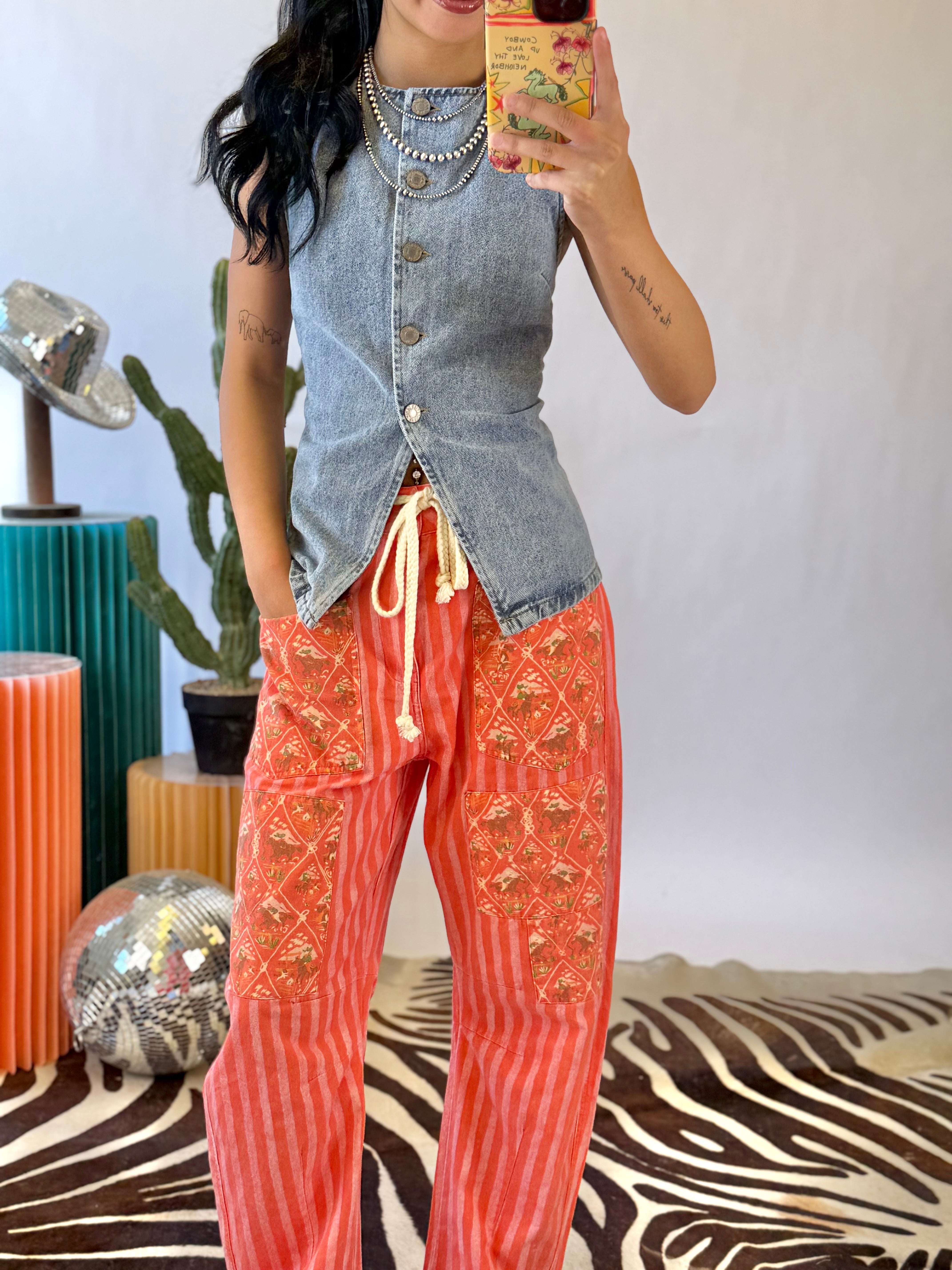 The Coral Canyon Barrel Pants