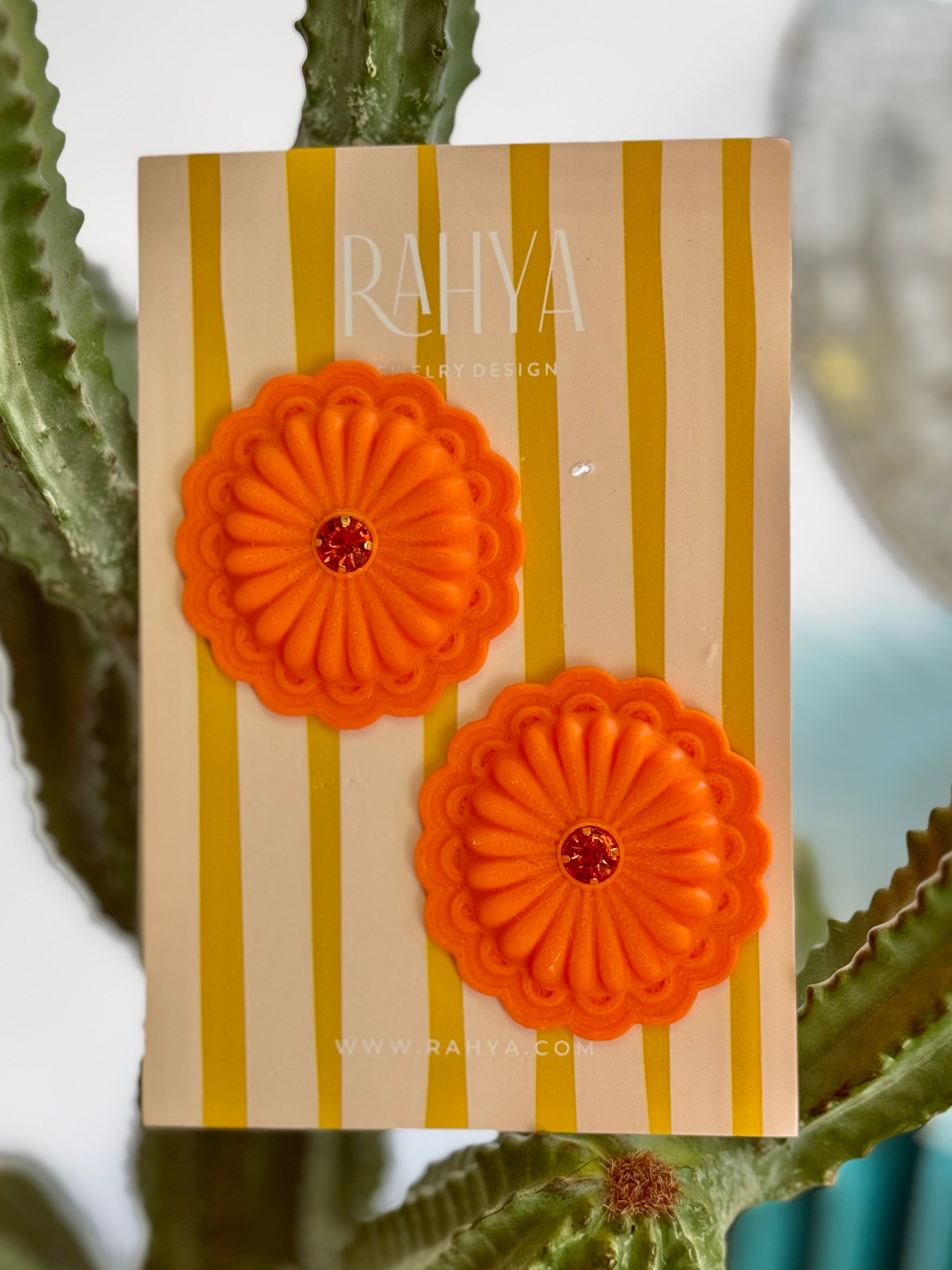 The Rodeo Rosette Earrings