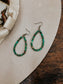 The Lucky Green Turquoise Earrings