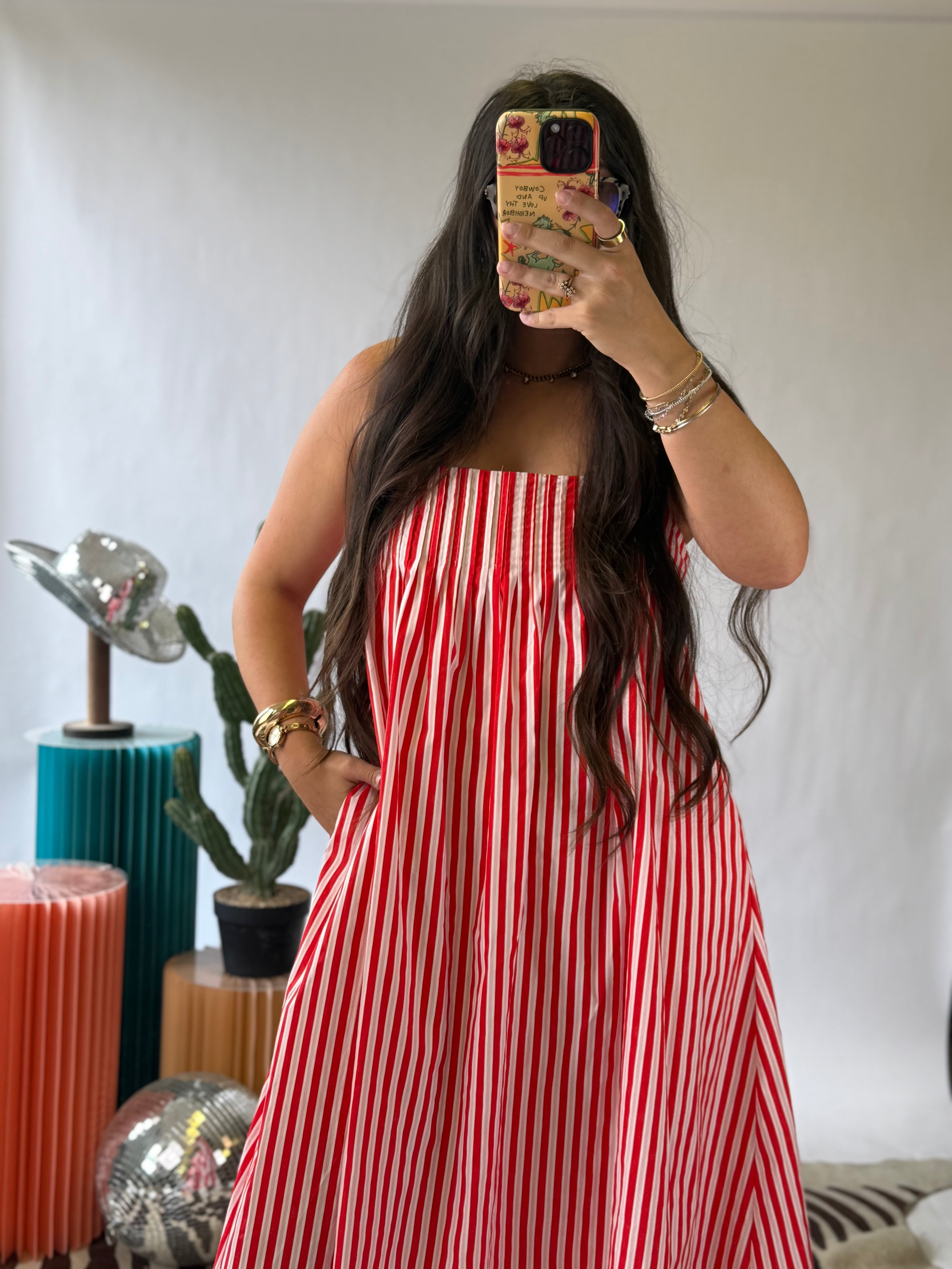 The Candy Stripe Dress