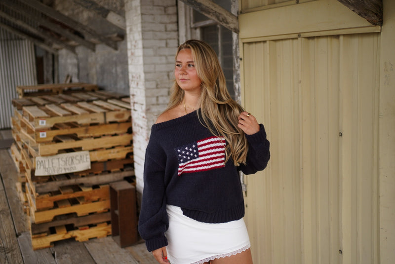 The Americana Oversized Sweater