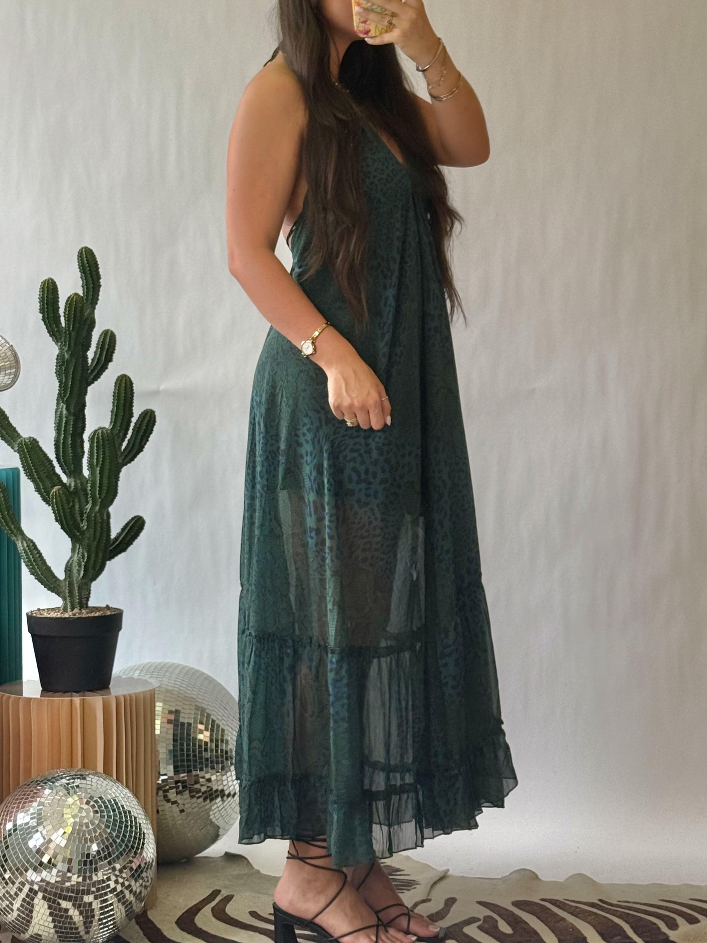 The Wildwood Halter Maxi Dress