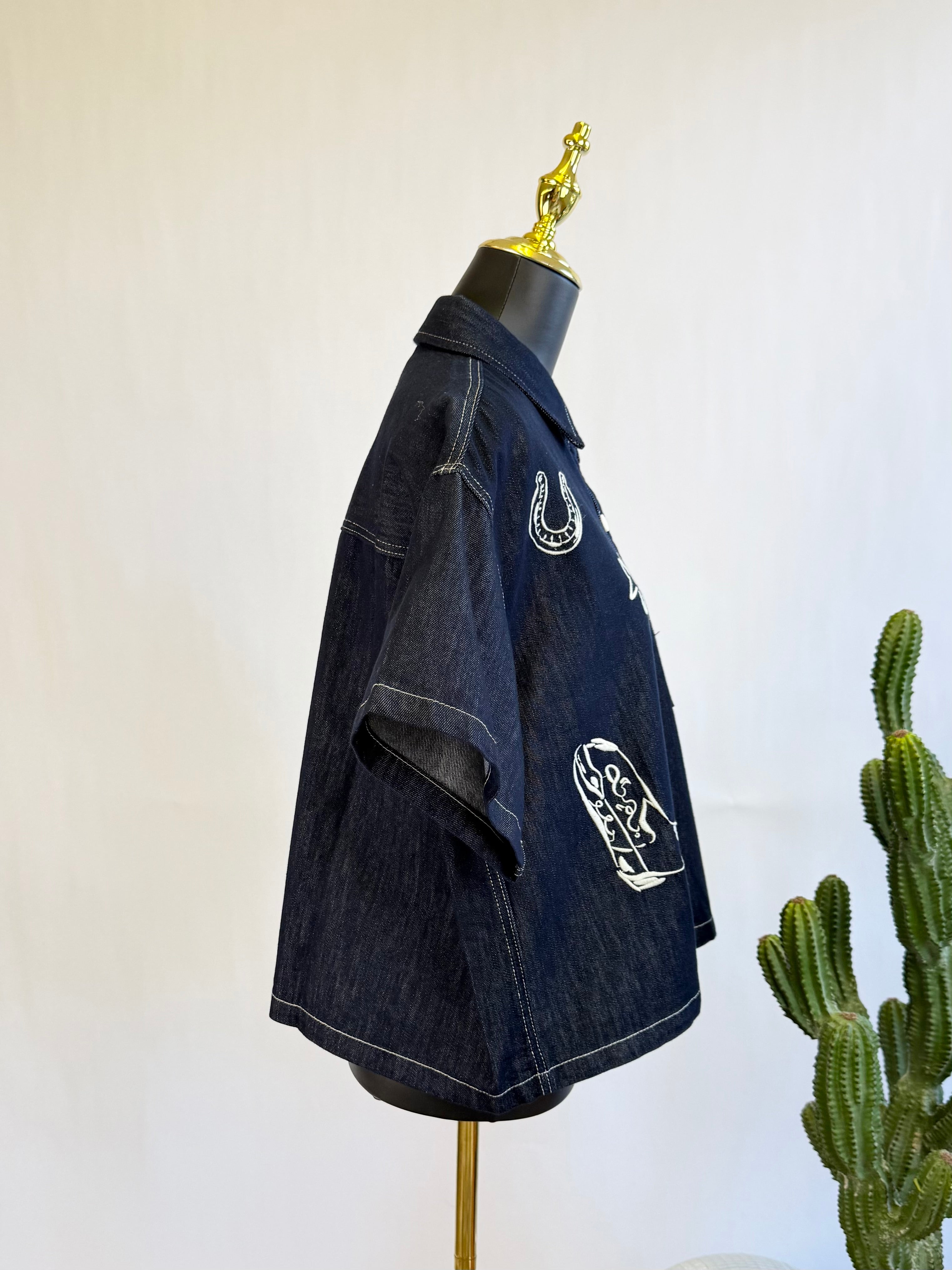 The Trailhand Denim Top