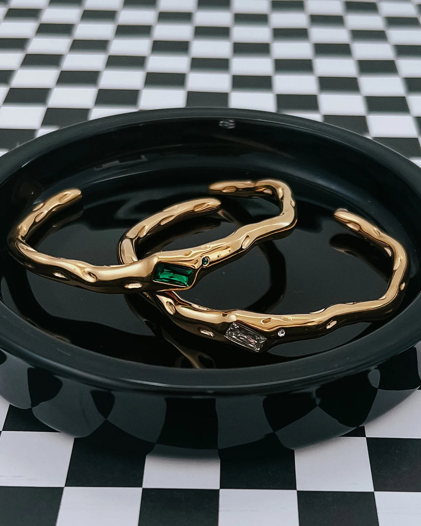 The Burke Crystal Cuff