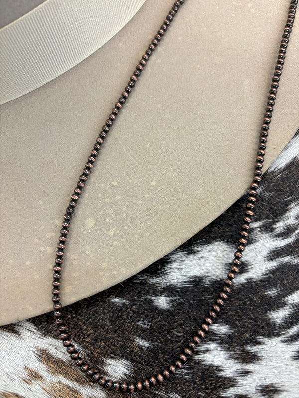 The Sady Bronze Navajo Pearl Necklace