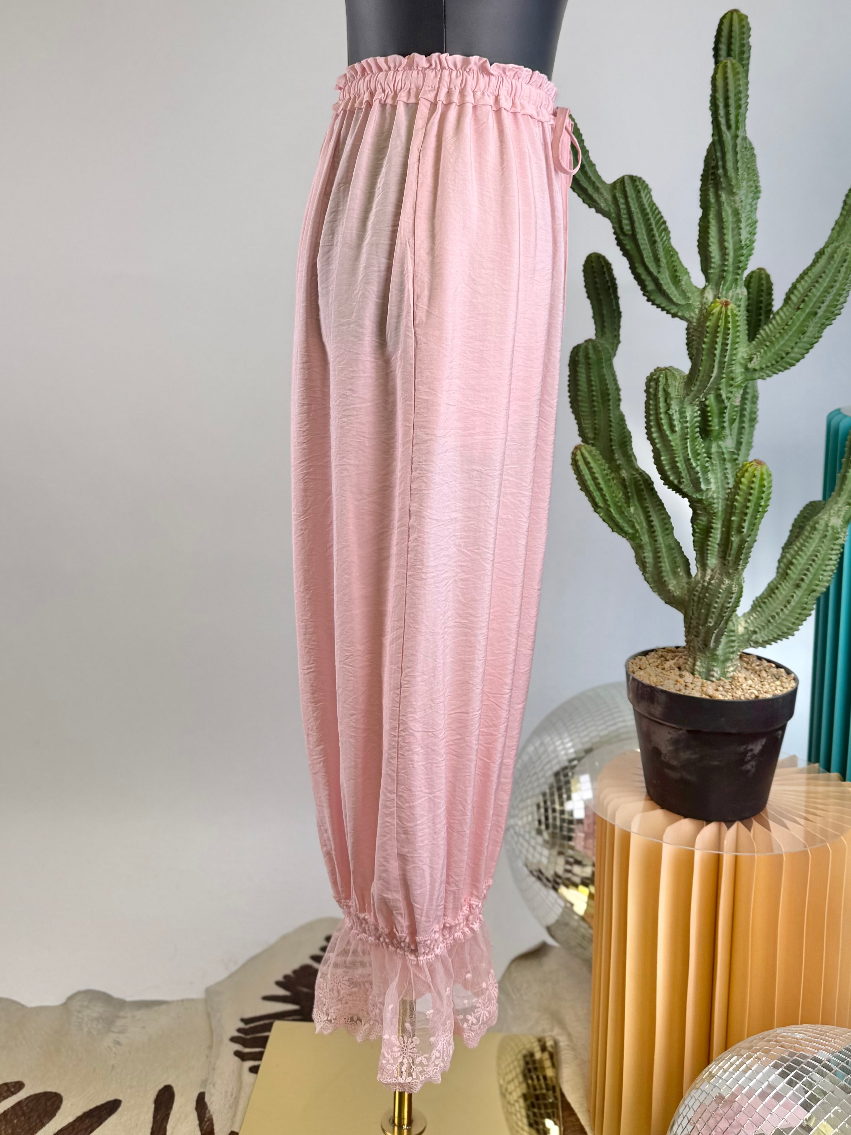 The Sweet Peony Bloomer Pants
