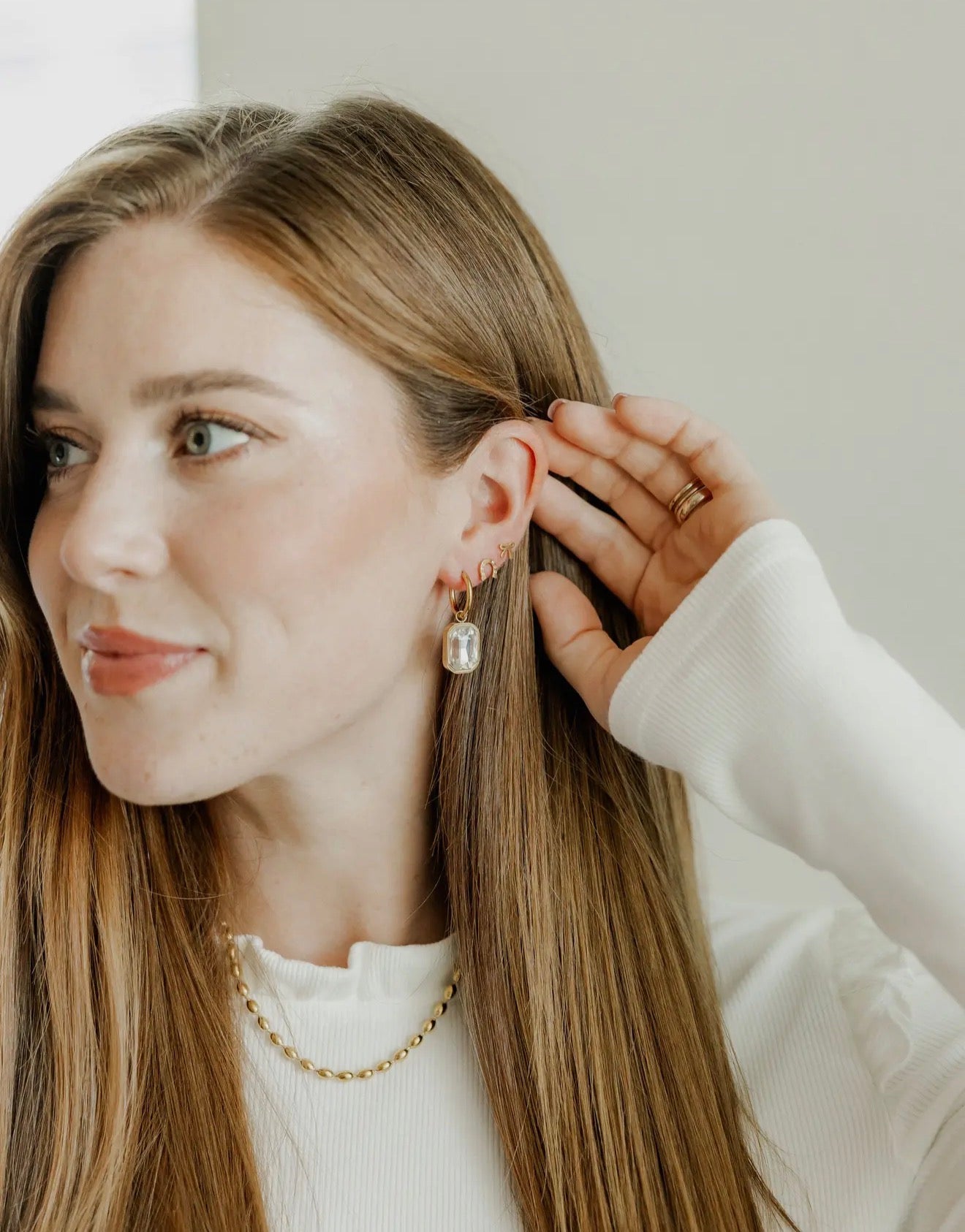 The Huggie Charm Earrings - 6 Styles