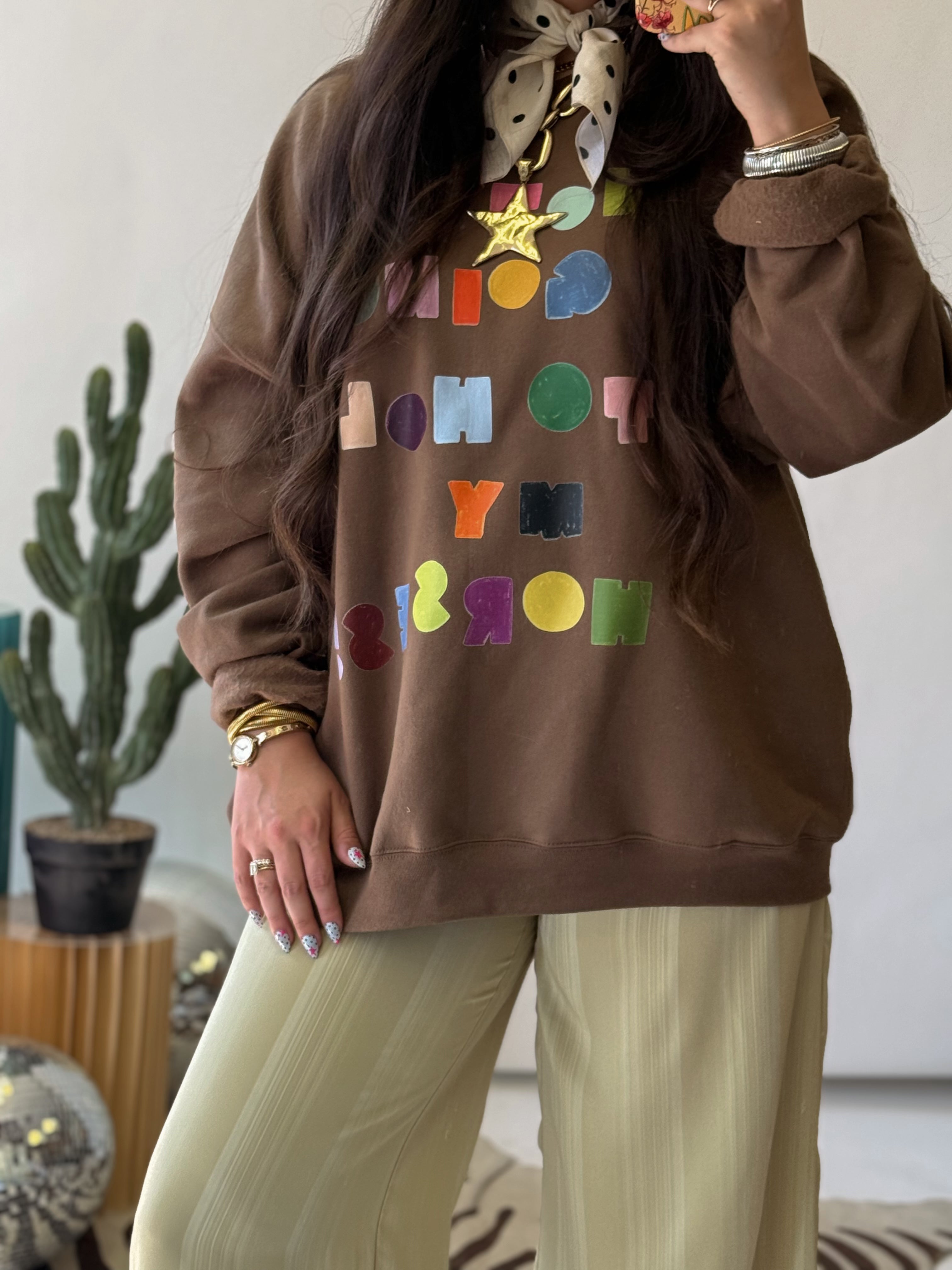 The Not Gonna Hold My Horses Sweatshirt