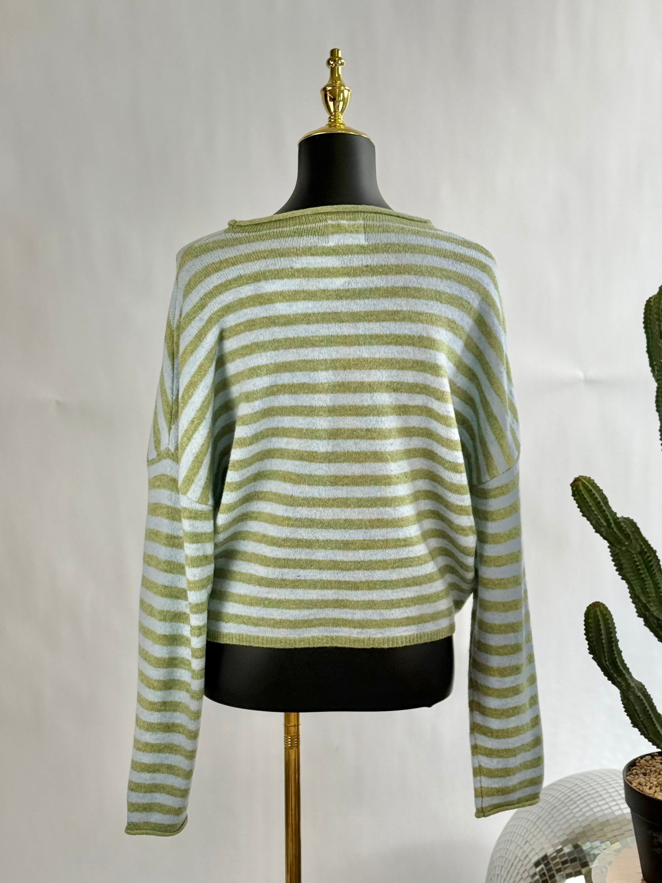 The Sunday Stripe Cardigan
