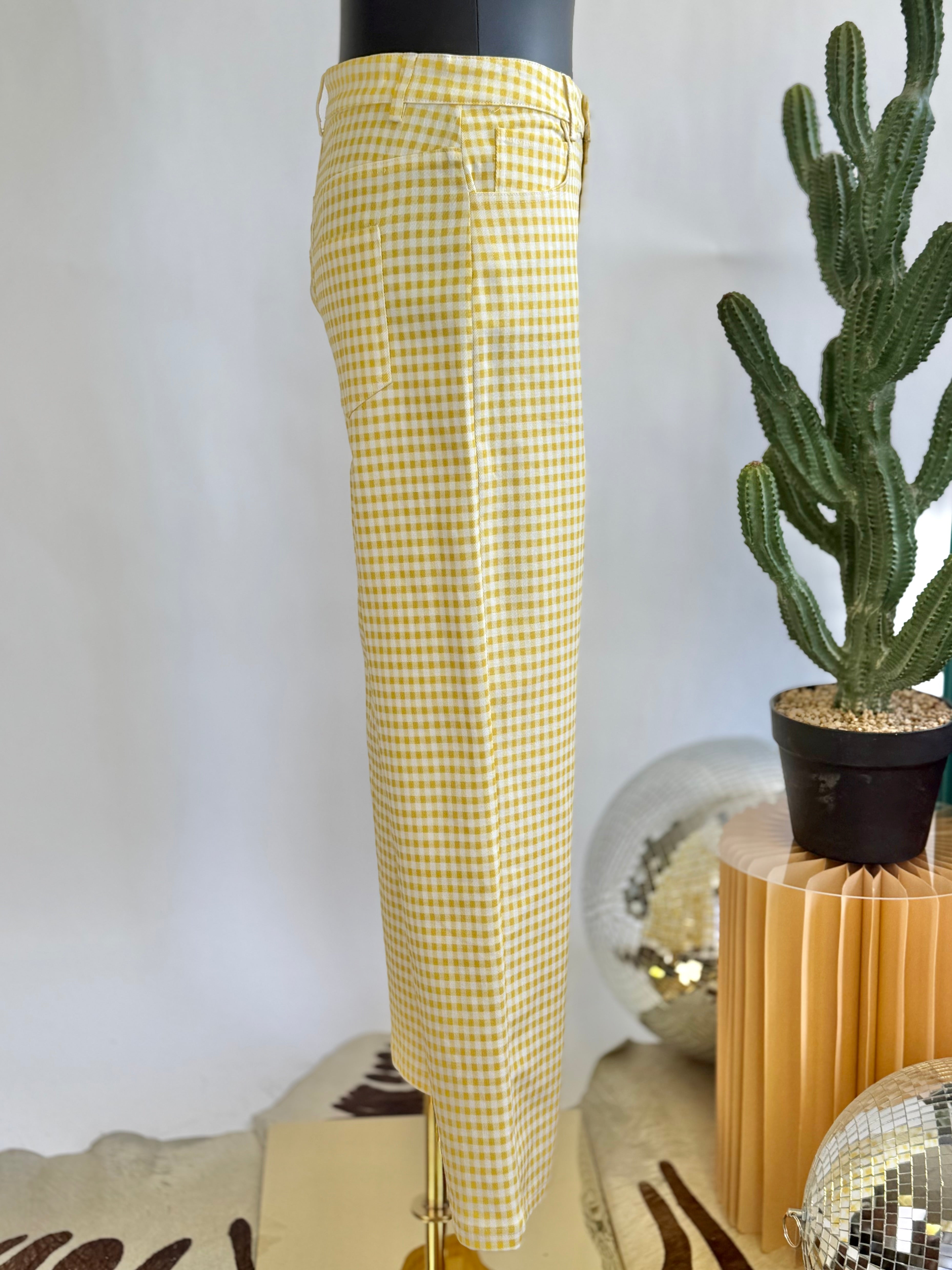 The Gingham & Gone Pants