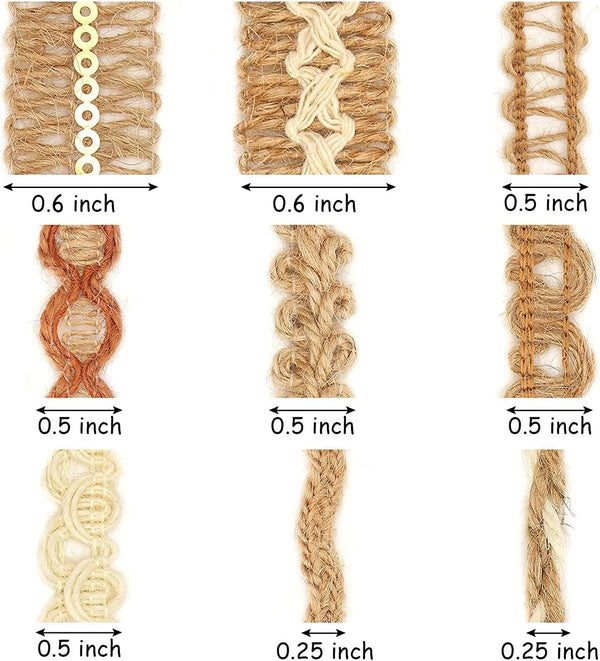 The Burlap Hat Band Accessories