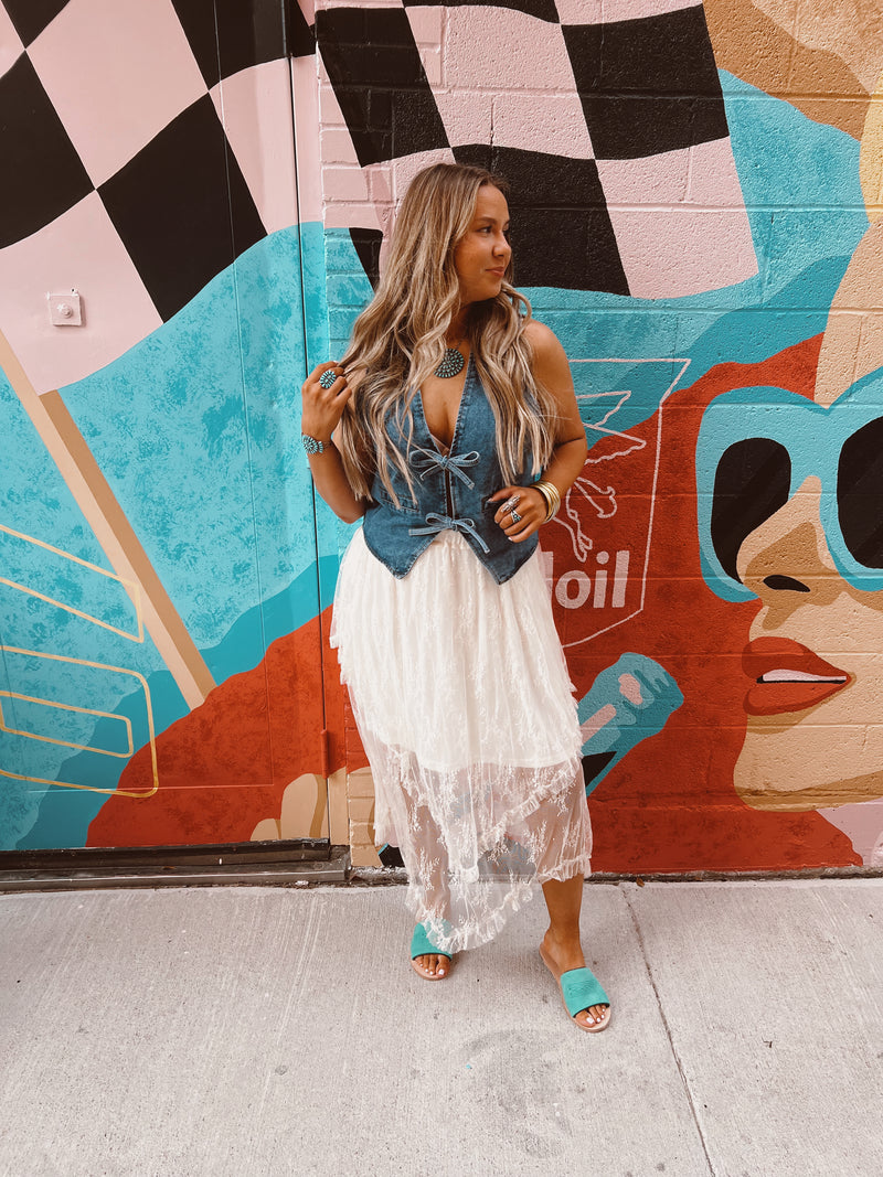 The Sierra Denim Vest