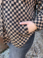 The Double Knit Checkered Shacket